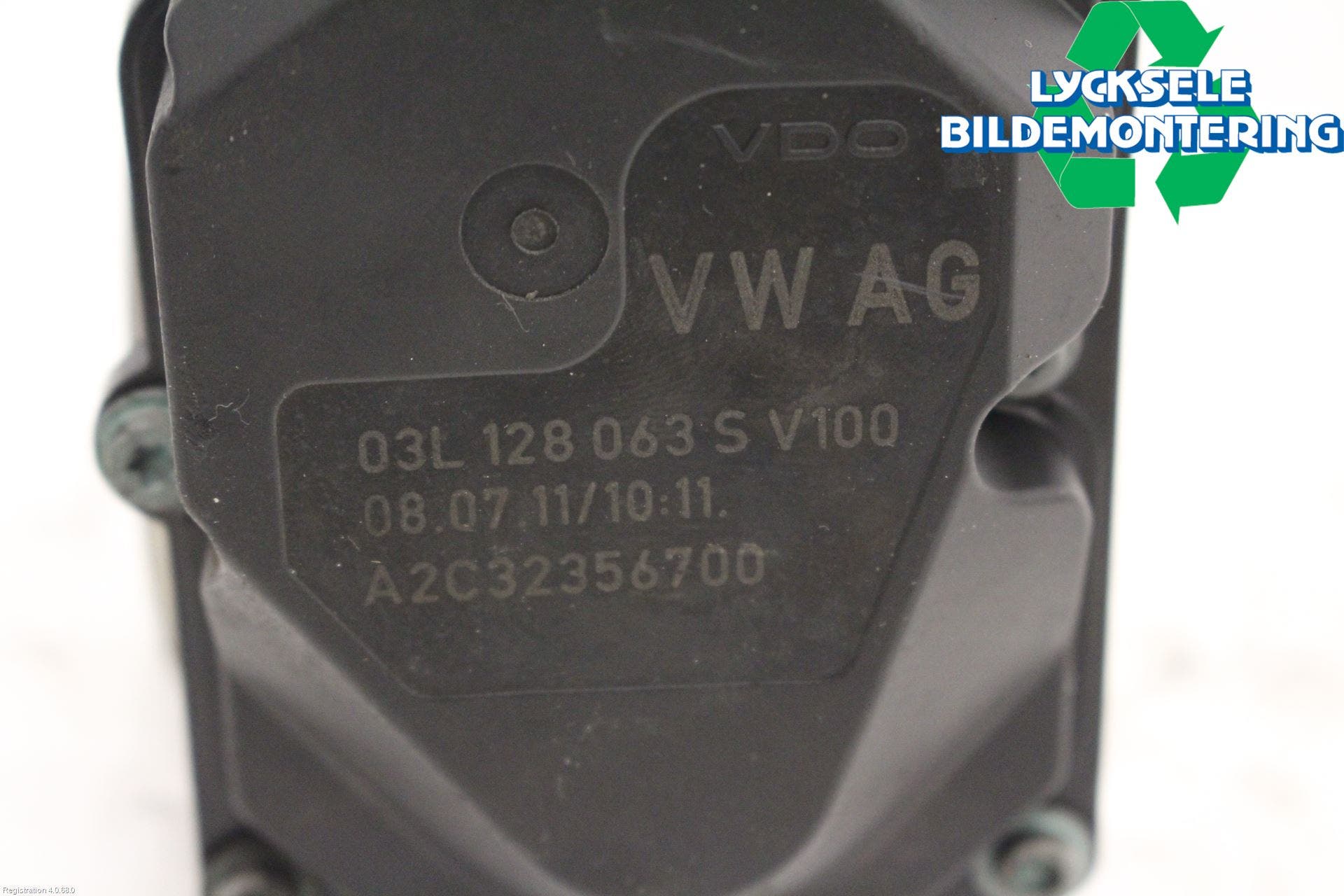 Volkswagen VW AMAROK 2H 10-22 Injspjällhus