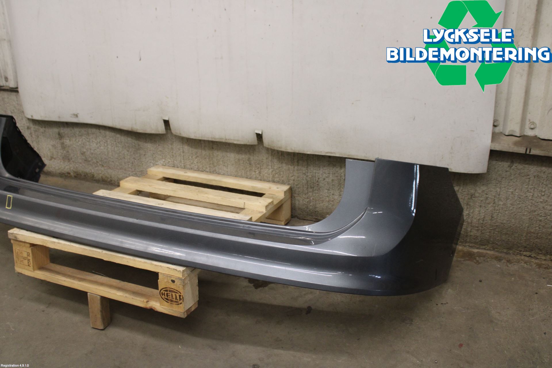 Volkswagen VW TIGUAN 16-24 Stötfångarbeklädnad Bak