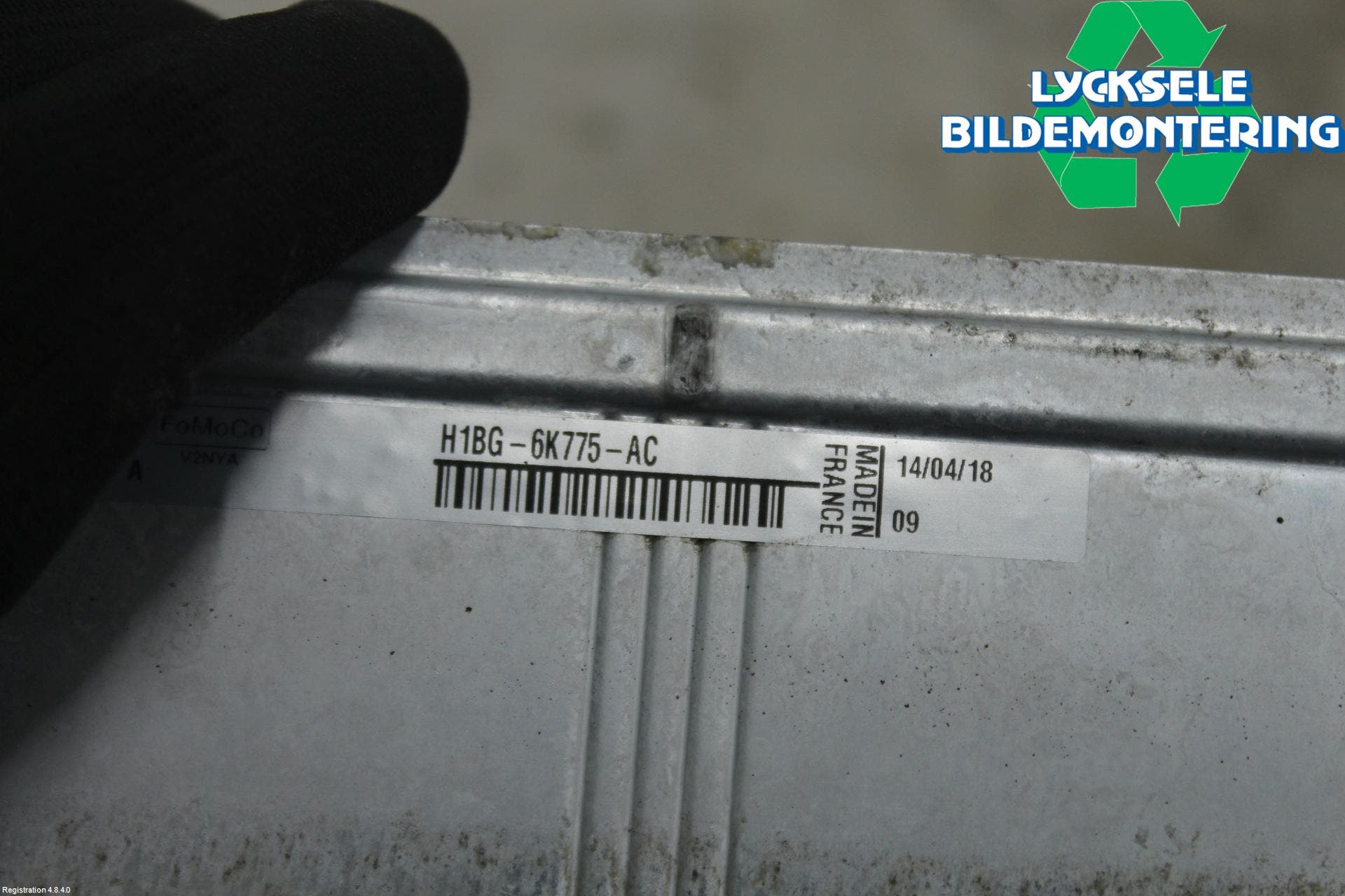 Ford FIESTA (VII) 18-23 Laddluft-Intercooler Kyl