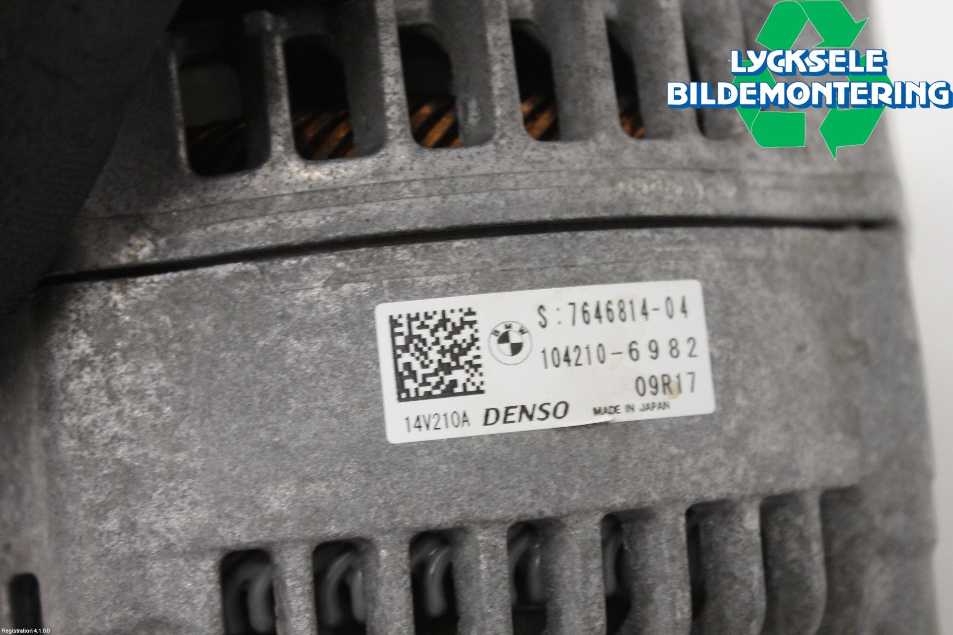 BMW X4 F26 14-18 Generator