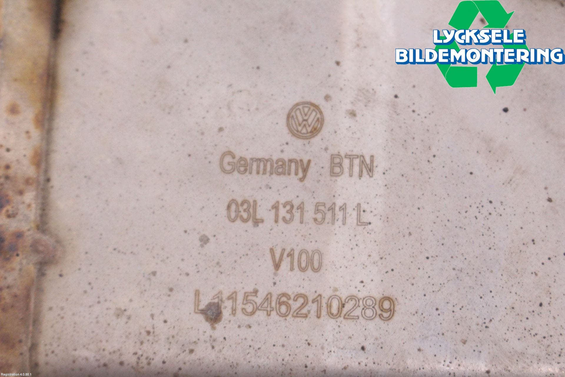 Volkswagen VW AMAROK 2H 10-22 Avgaskylare