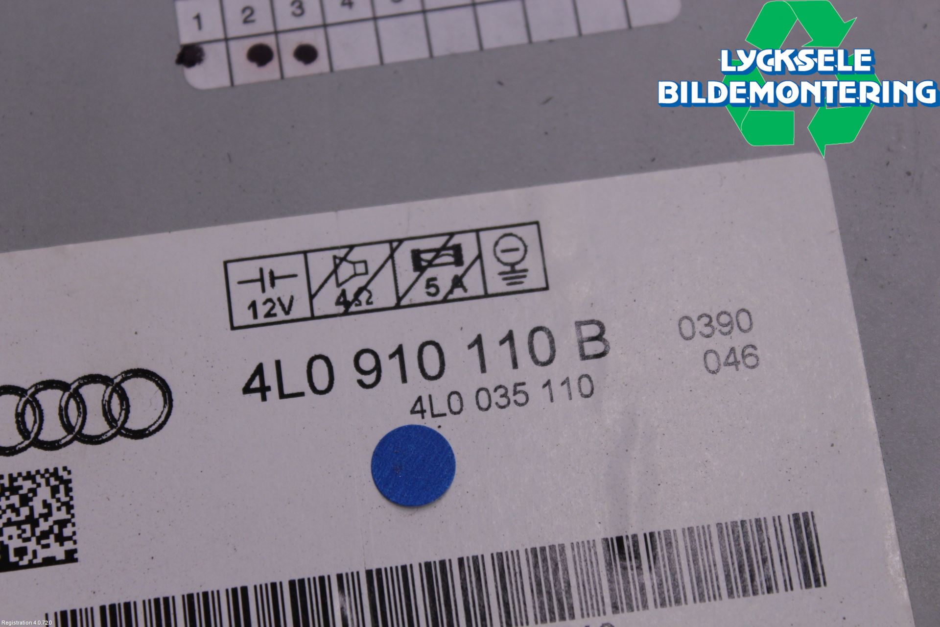 Audi Q7/SQ7 Cd Växlare