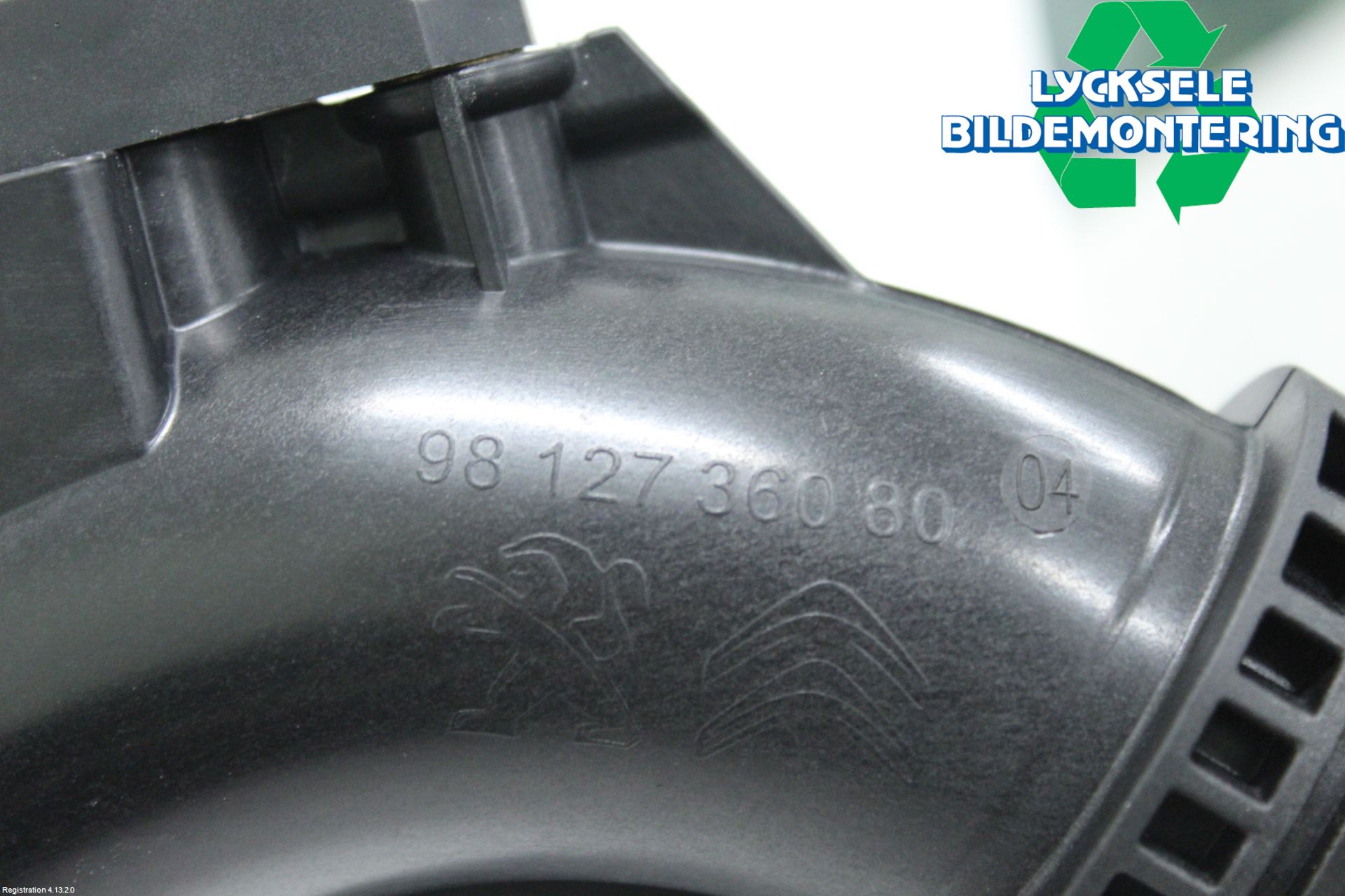 Peugeot 2008/E-2008 20- Laddluft-Intercoolerrör