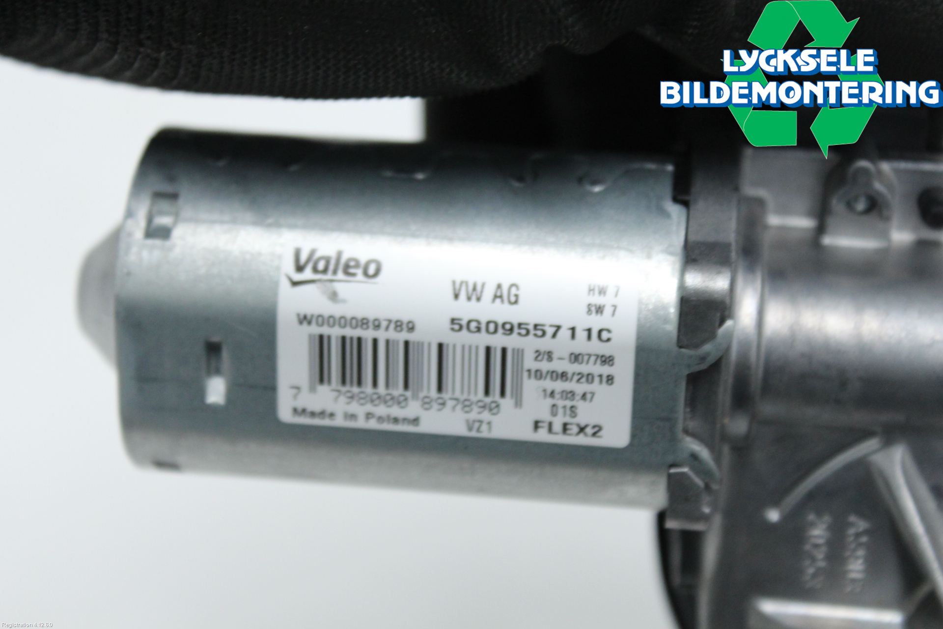 Volkswagen VW GOLF SPORTSVAN 15-20 Torkarmotor Baklucka