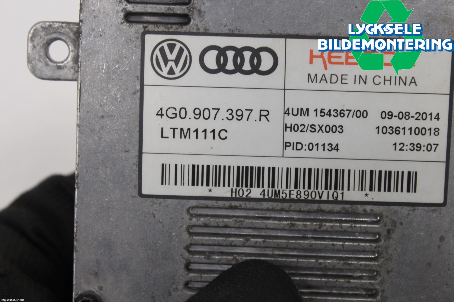 Audi A6 ALLROAD 12-18 Styrenhet Strålkastare