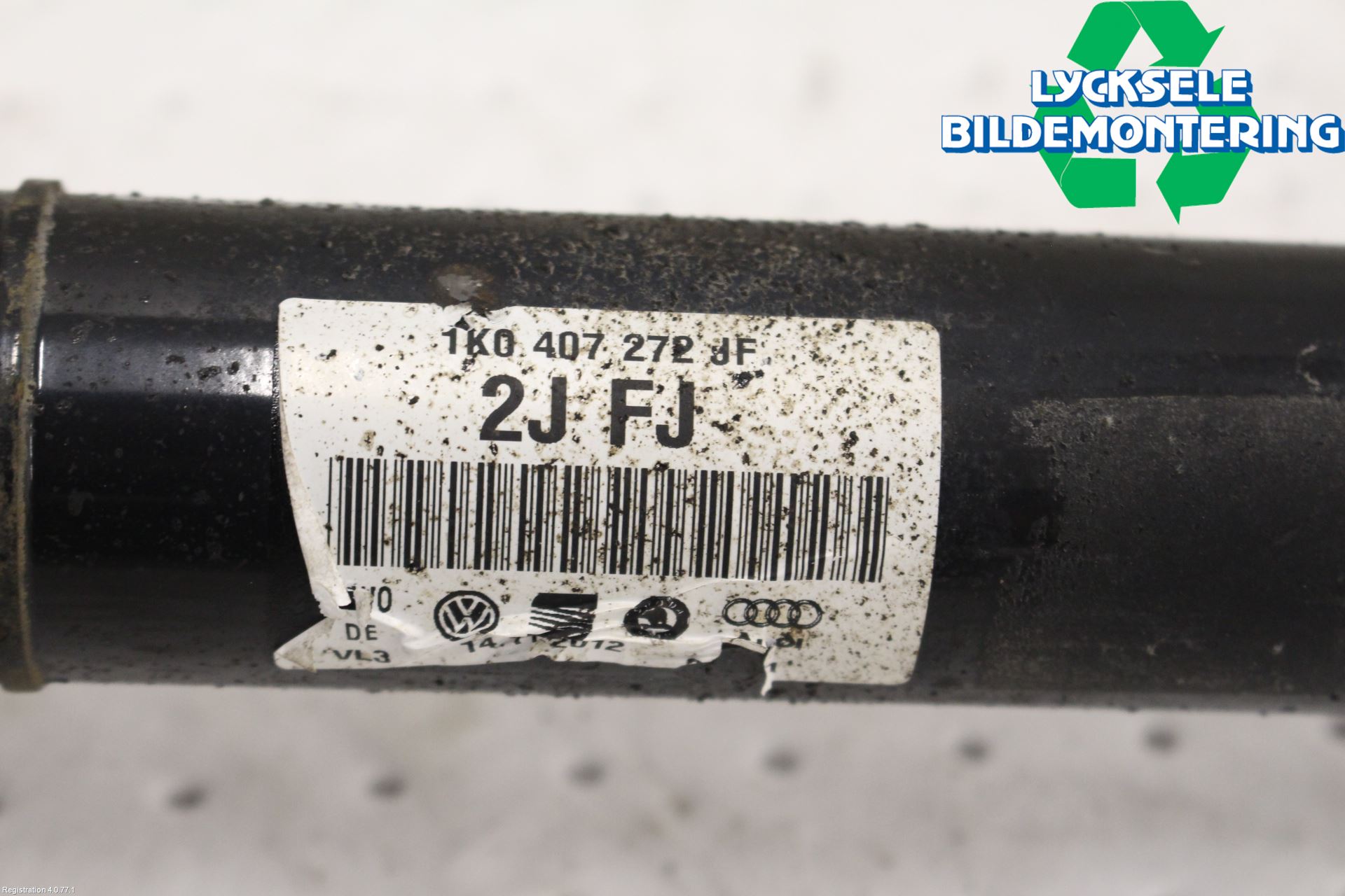Audi Q3 8U 12-18 Drivaxel Fram Höger