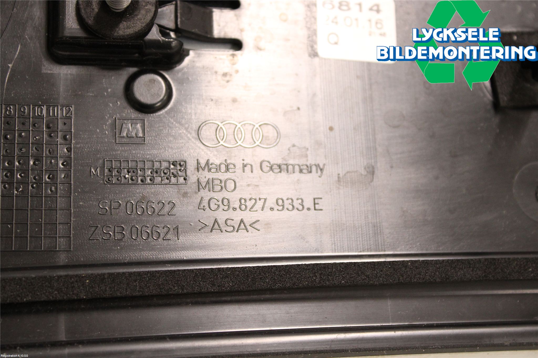 Audi A6 ALLROAD 12-18 Spoiler Baklucka