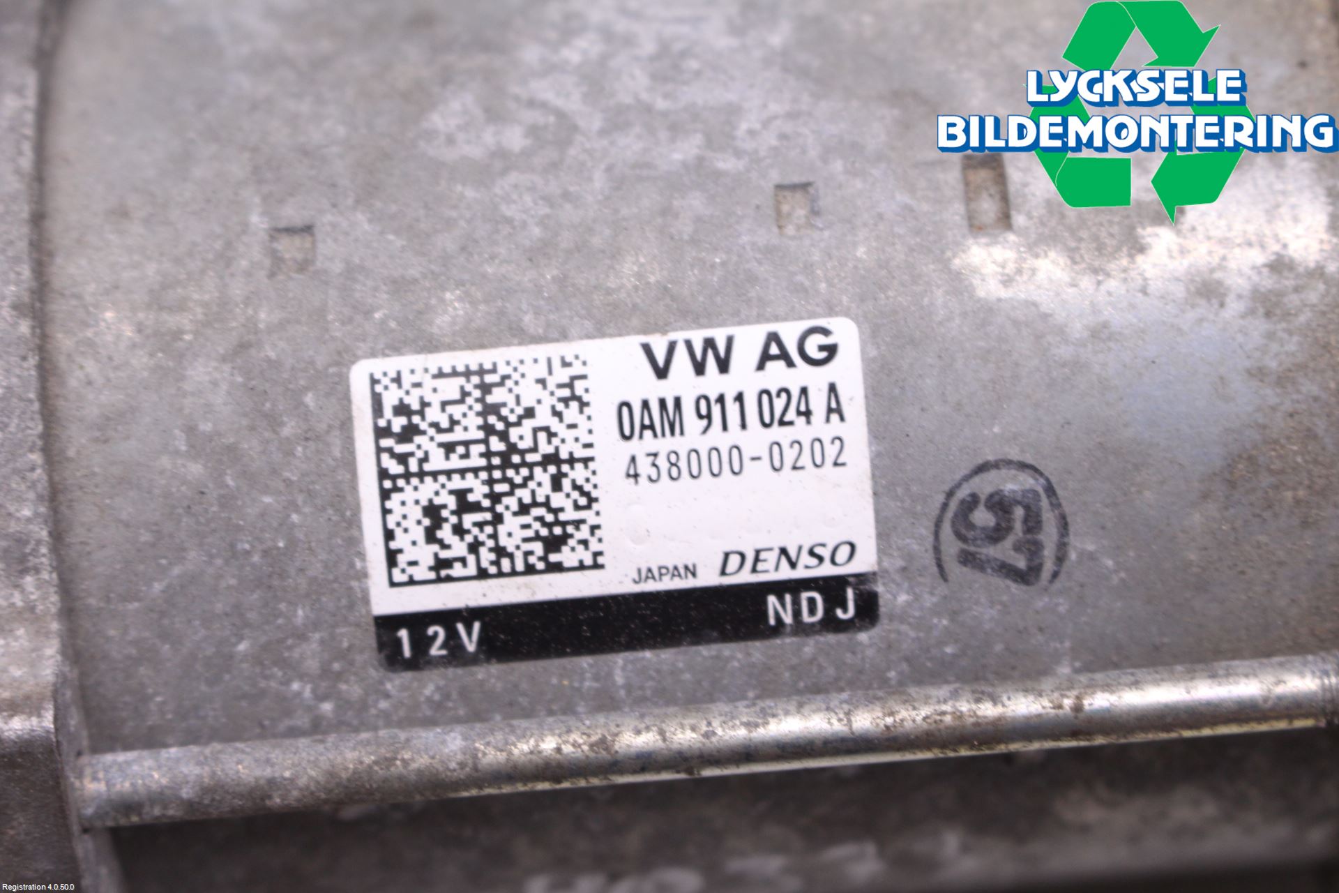 Skoda FABIA 15-21 Startmotor