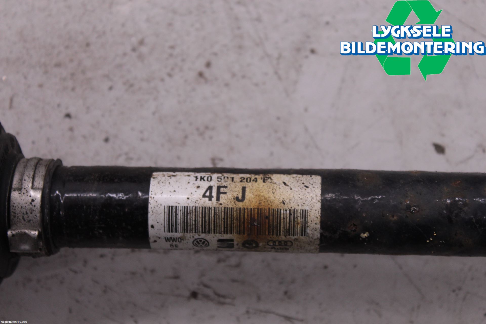 Audi Q3 8U 12-18 Drivaxel Bak Höger