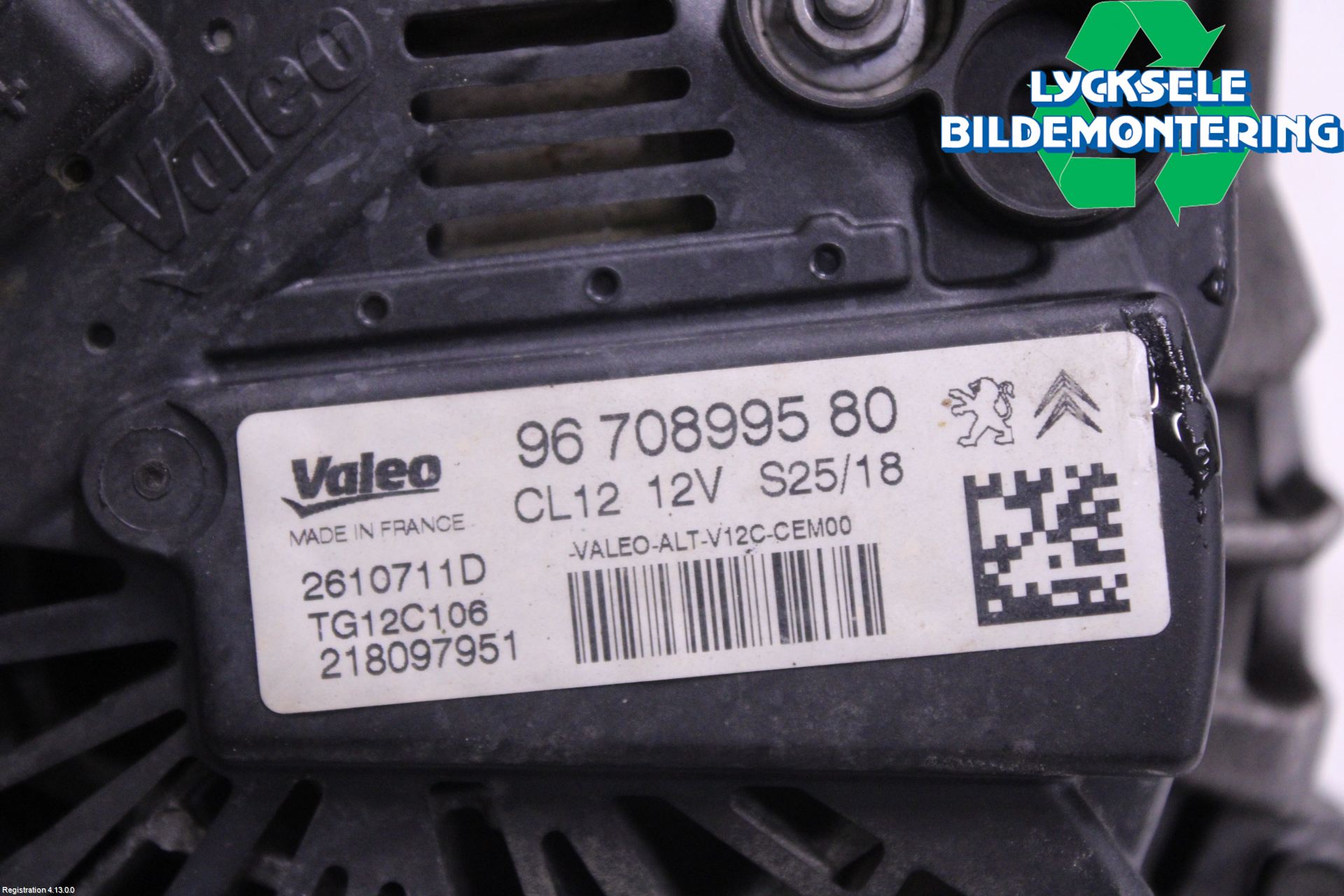 Opel CROSSLAND X 18- Generator