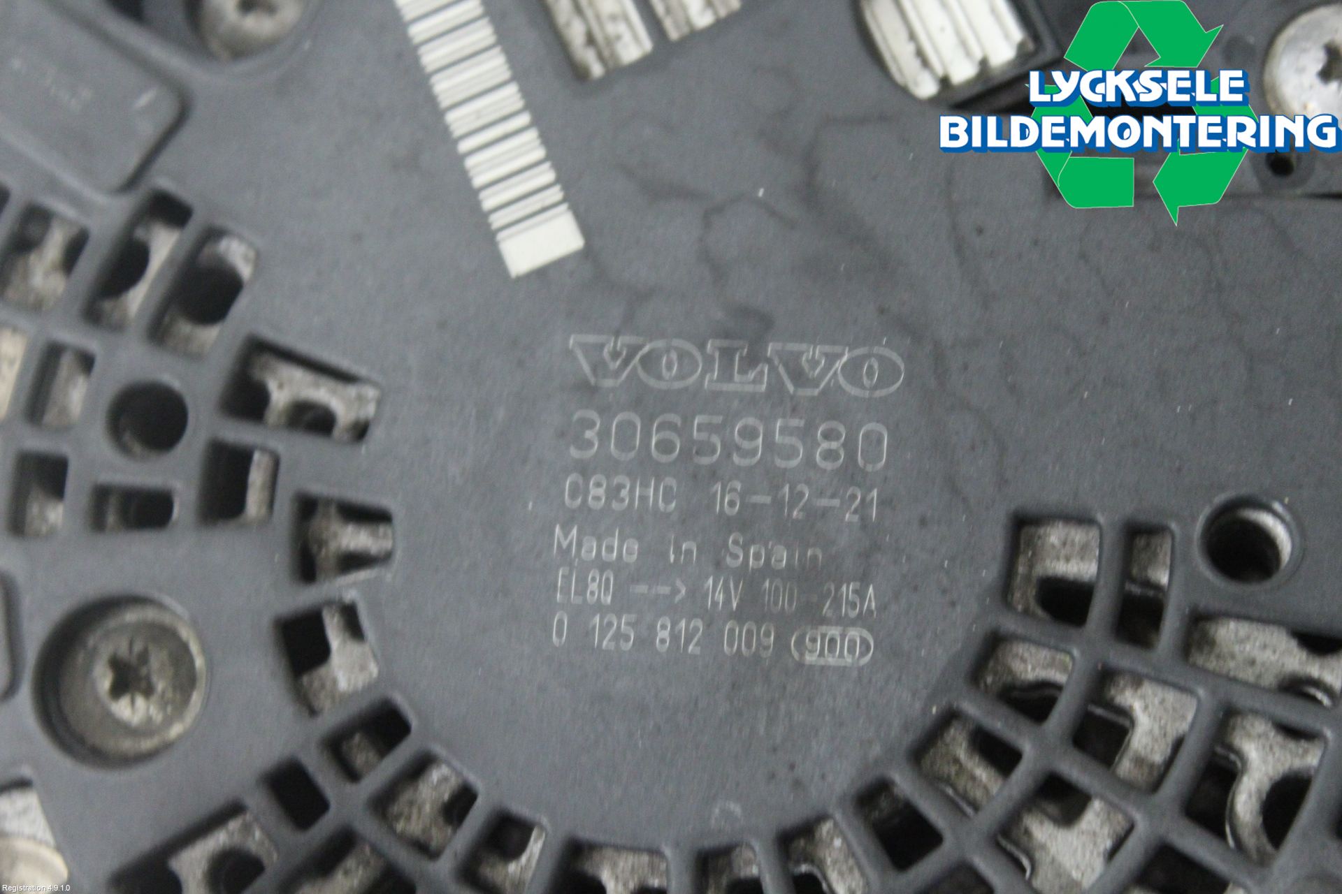 Volvo V90 17->> Generator