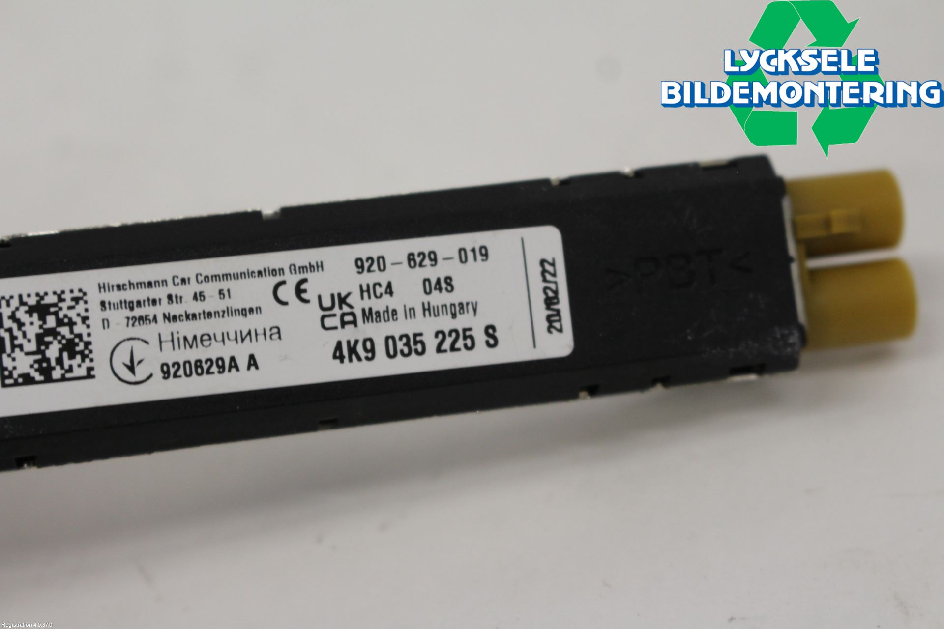 Audi A6 F2/C8 19- Antennförstärkare