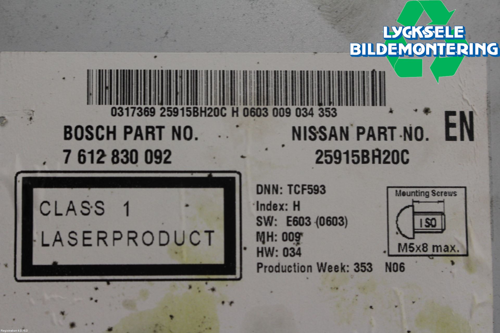 Nissan NV200/NV200 COMBI Gps Navigator
