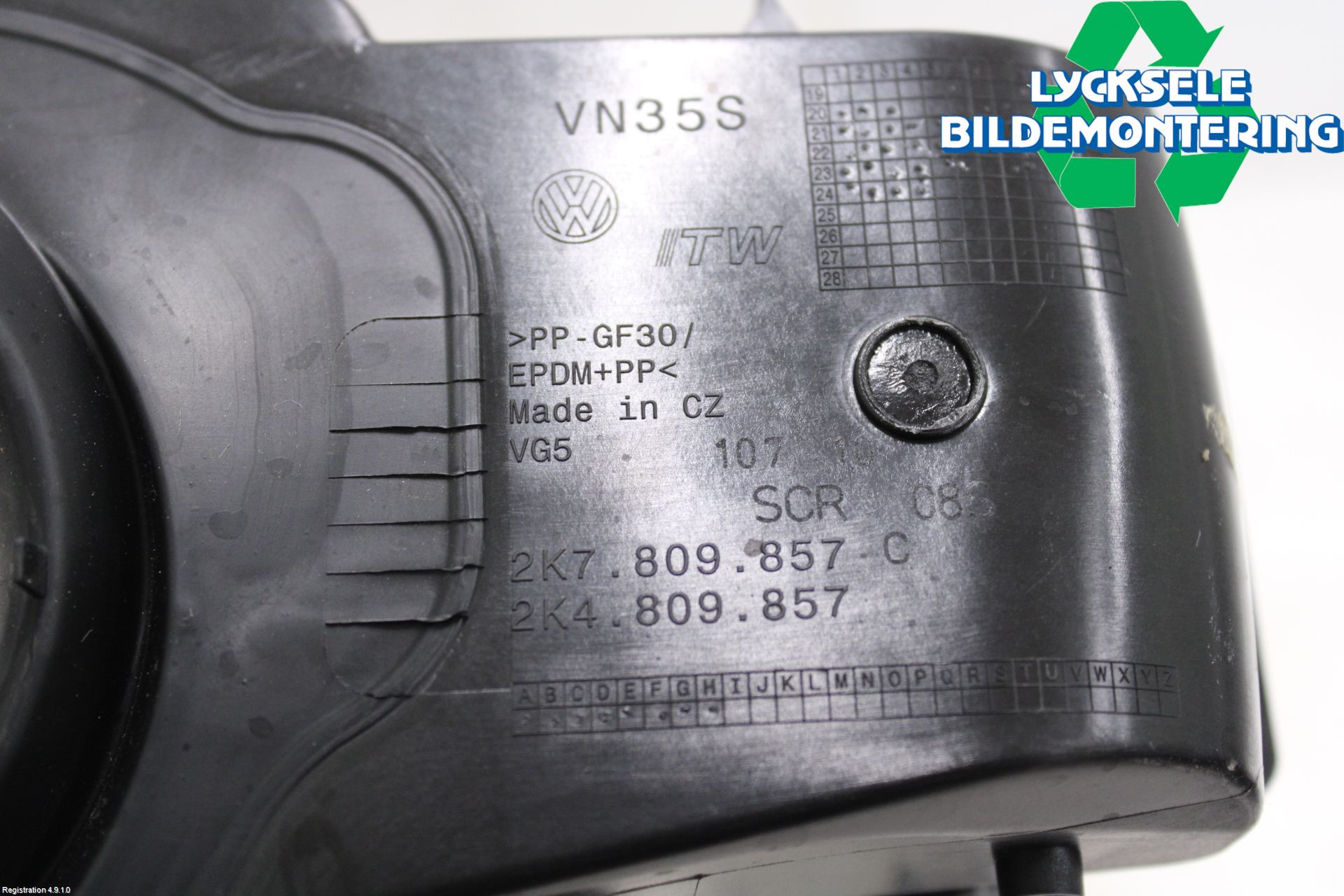 Volkswagen VW CADDY 11-15 Tanklucka