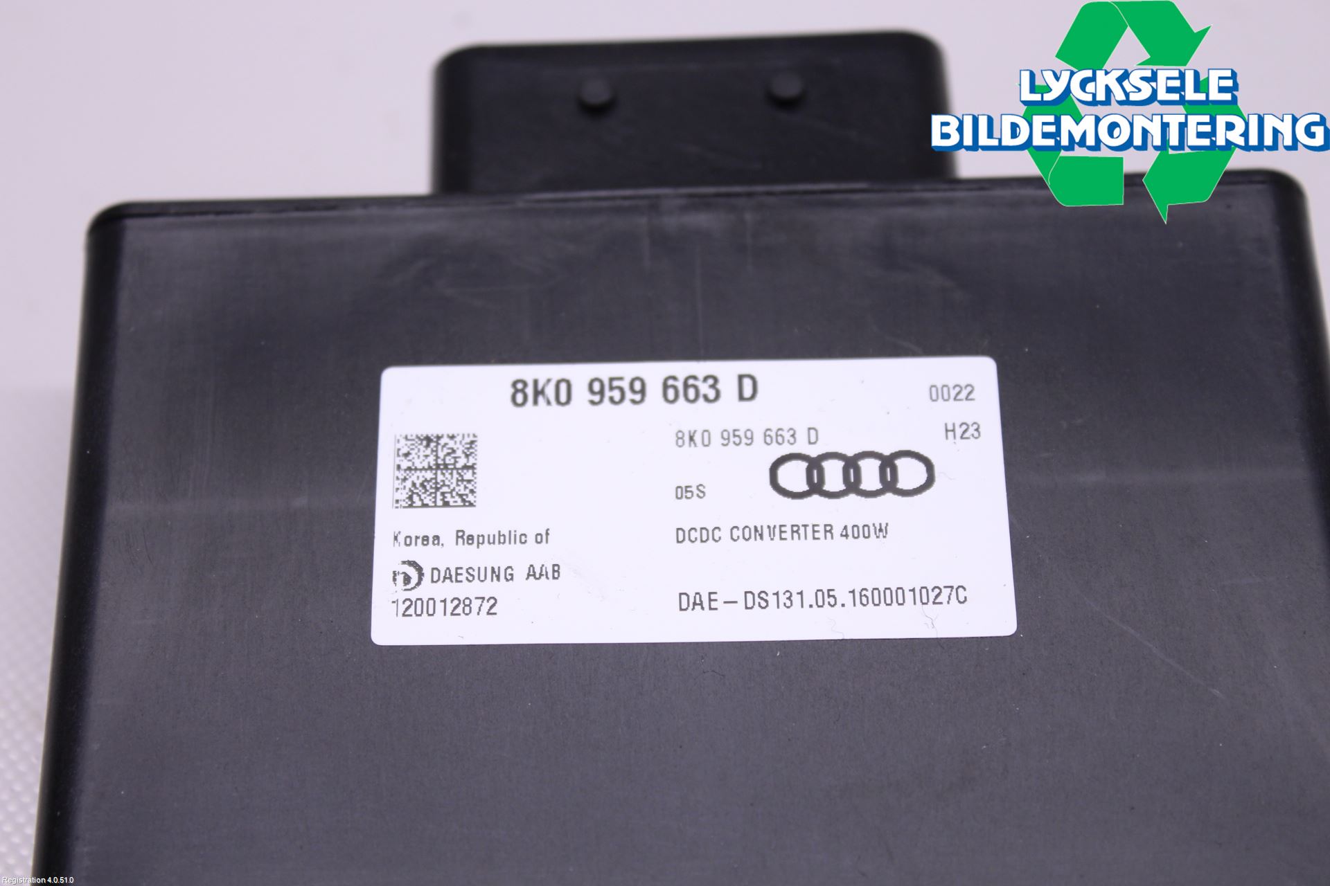 Audi A6/S6 4G 11-18 Styrenhet Övrigt