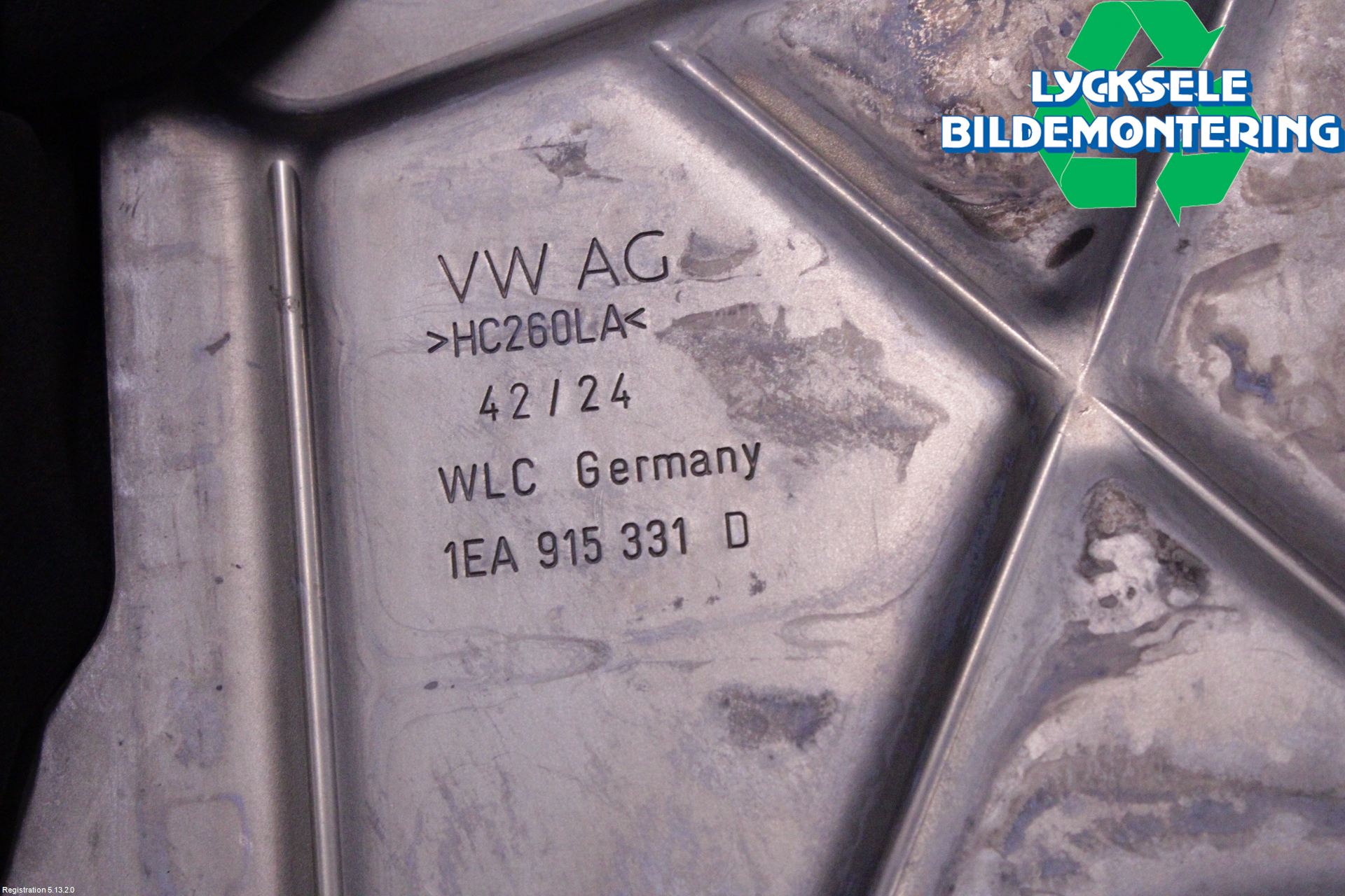 Volkswagen VW ID.7/TOURER 24- Batterilåda-Fäste-Hållare