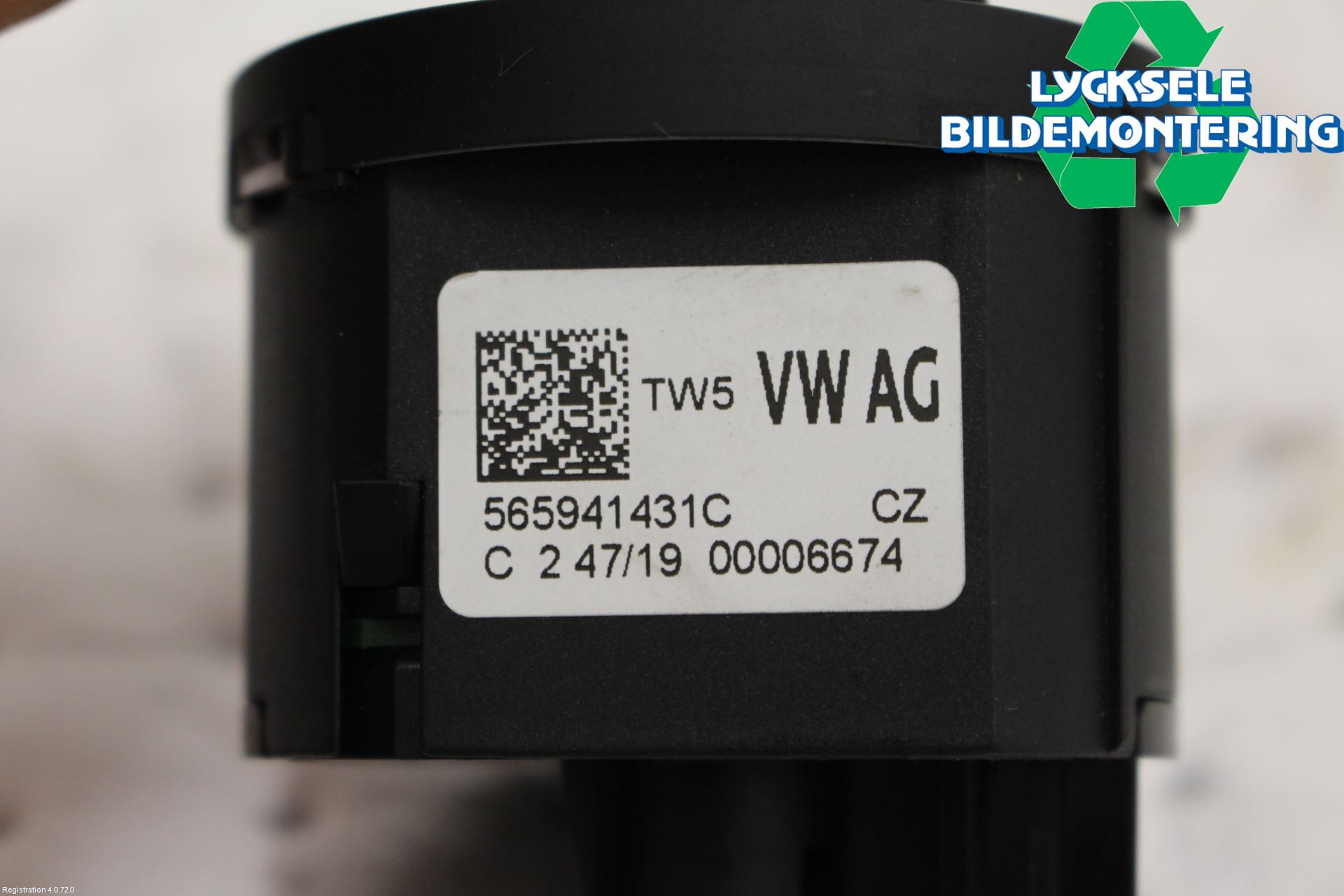 Skoda KAROQ 18- Strömställare Ljus