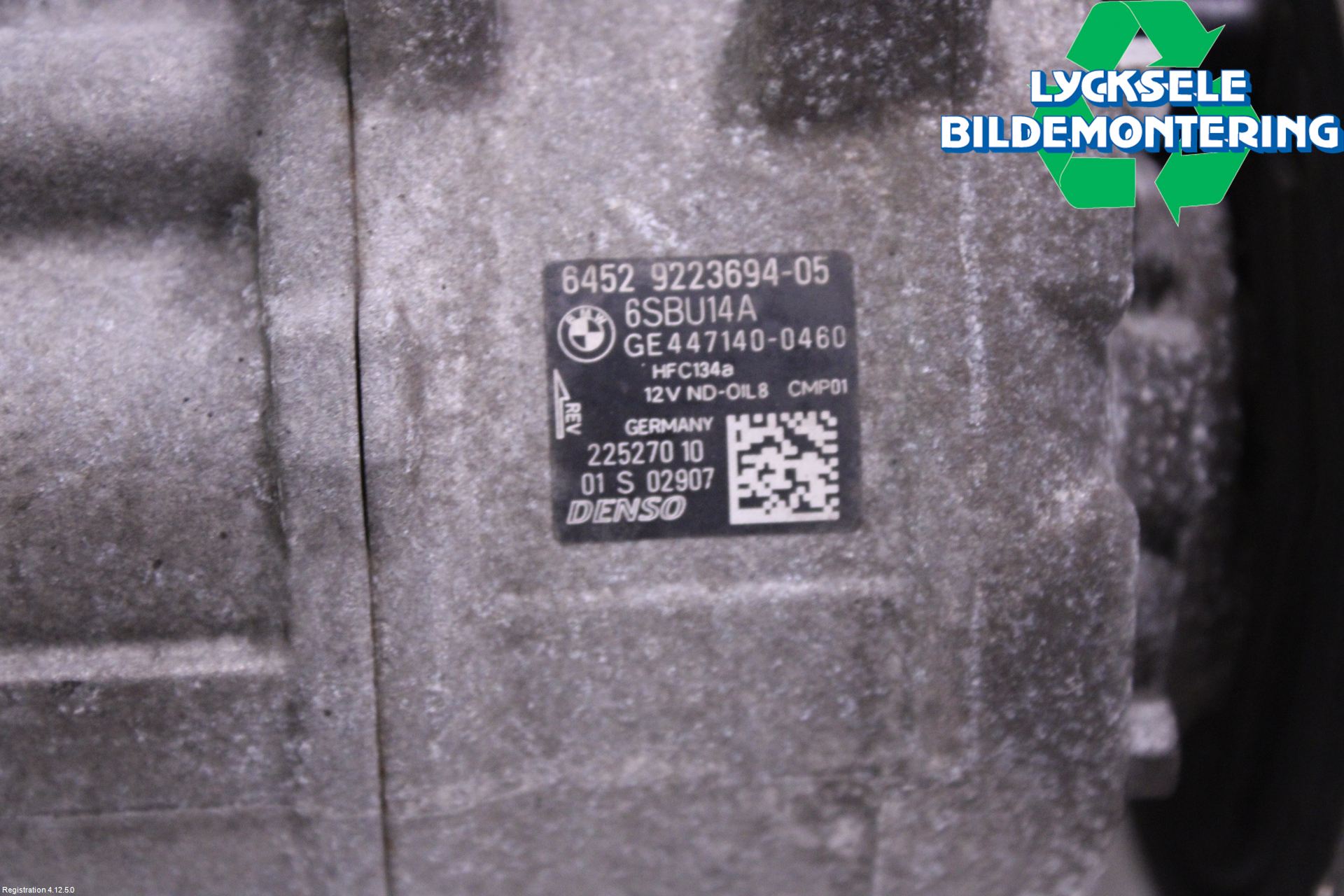 BMW X1 E84 10-15 Ac Kompressor