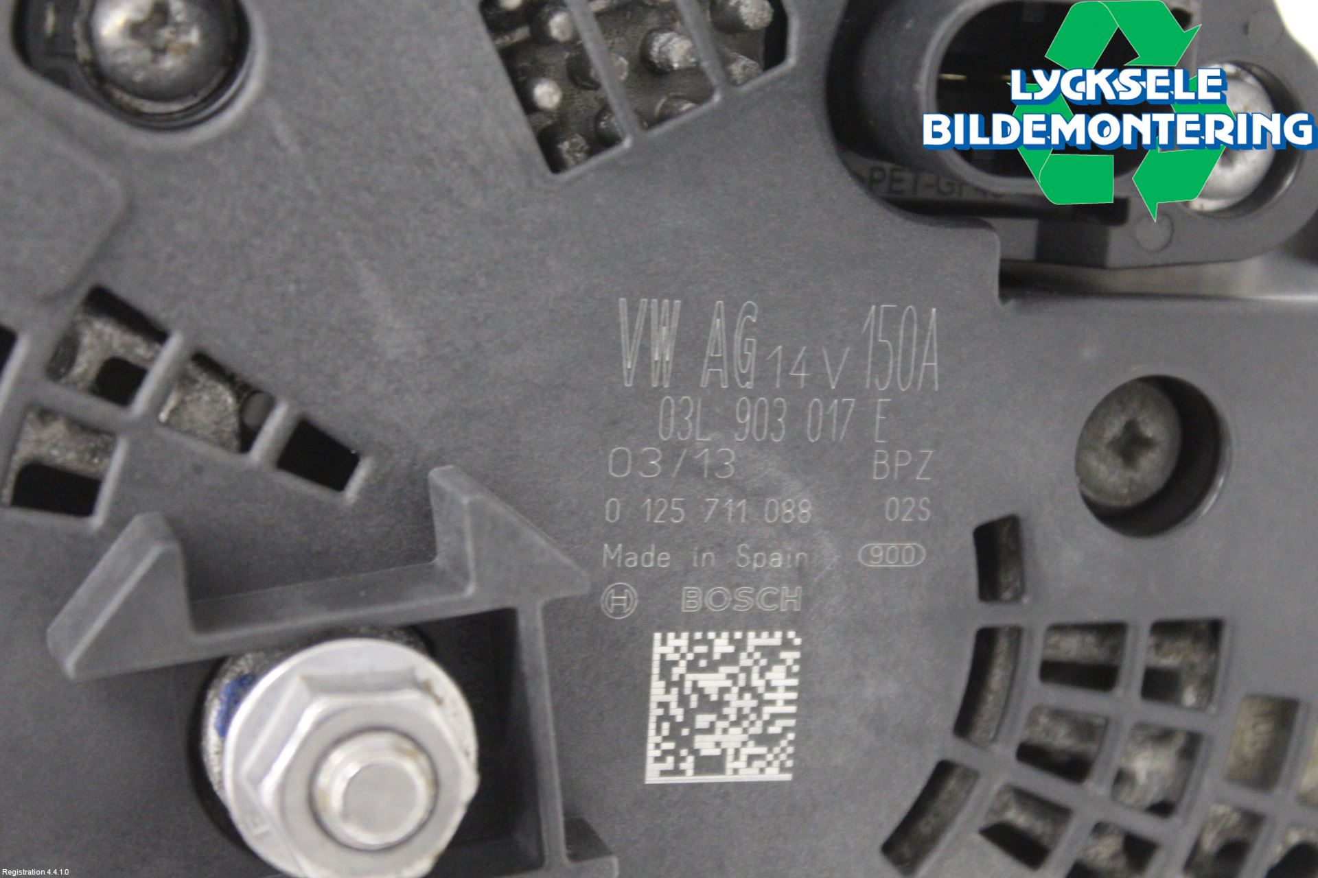 Audi Q5 09-16 Generator