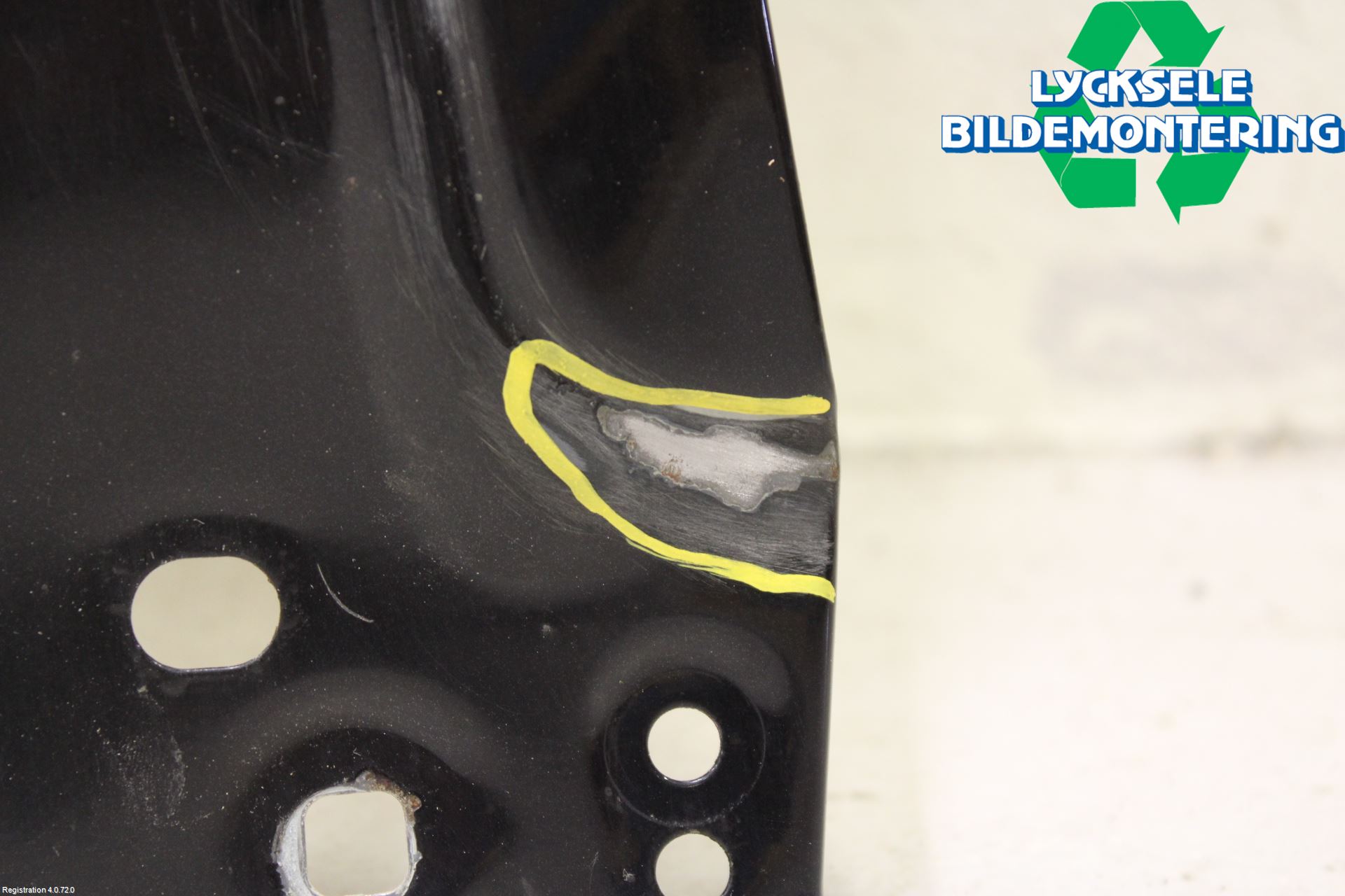 Volvo C30 07-10 Skärm Fram Vänster