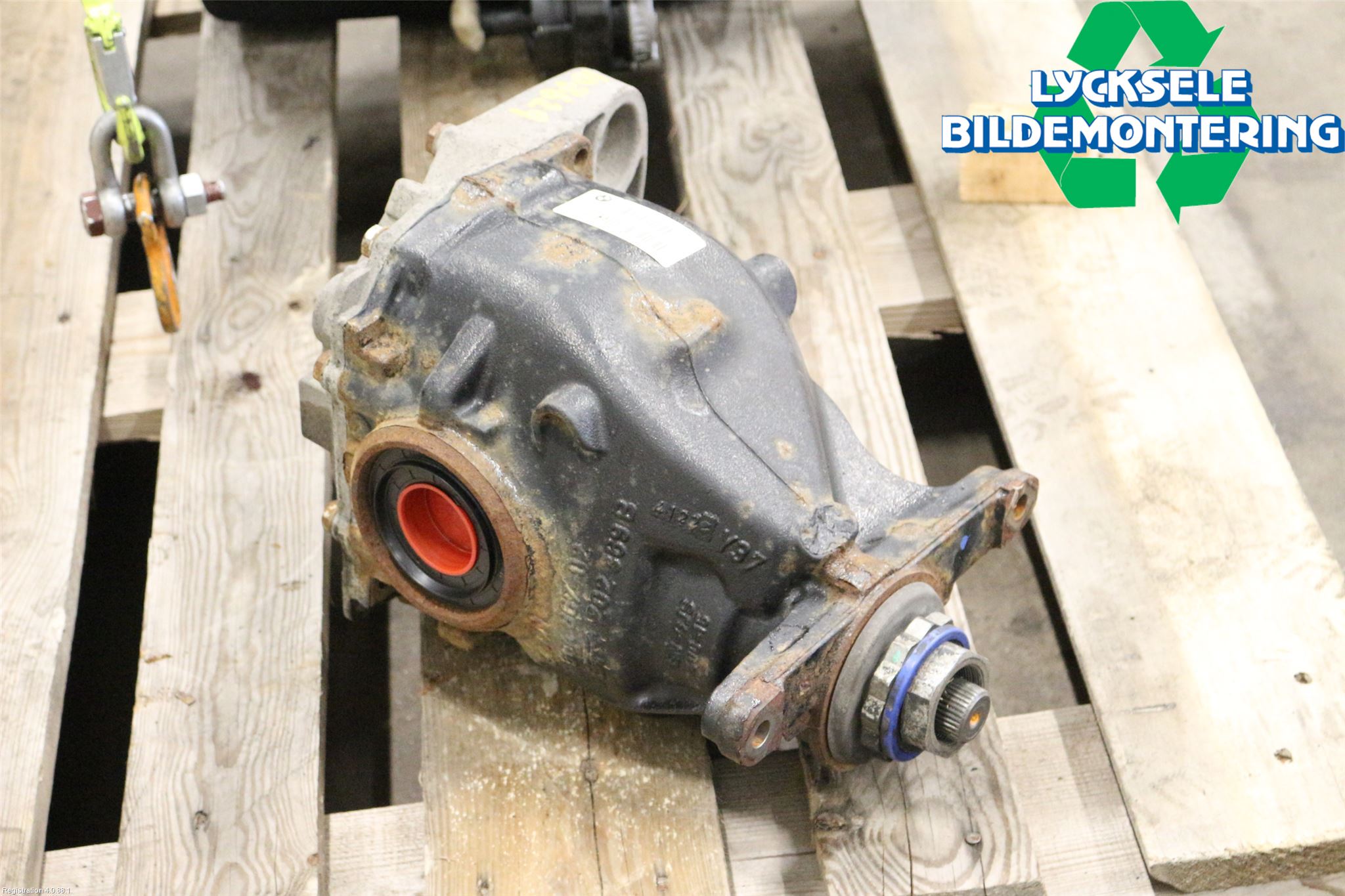 BMW X4 F26 14-18 Bakväxel-Diff