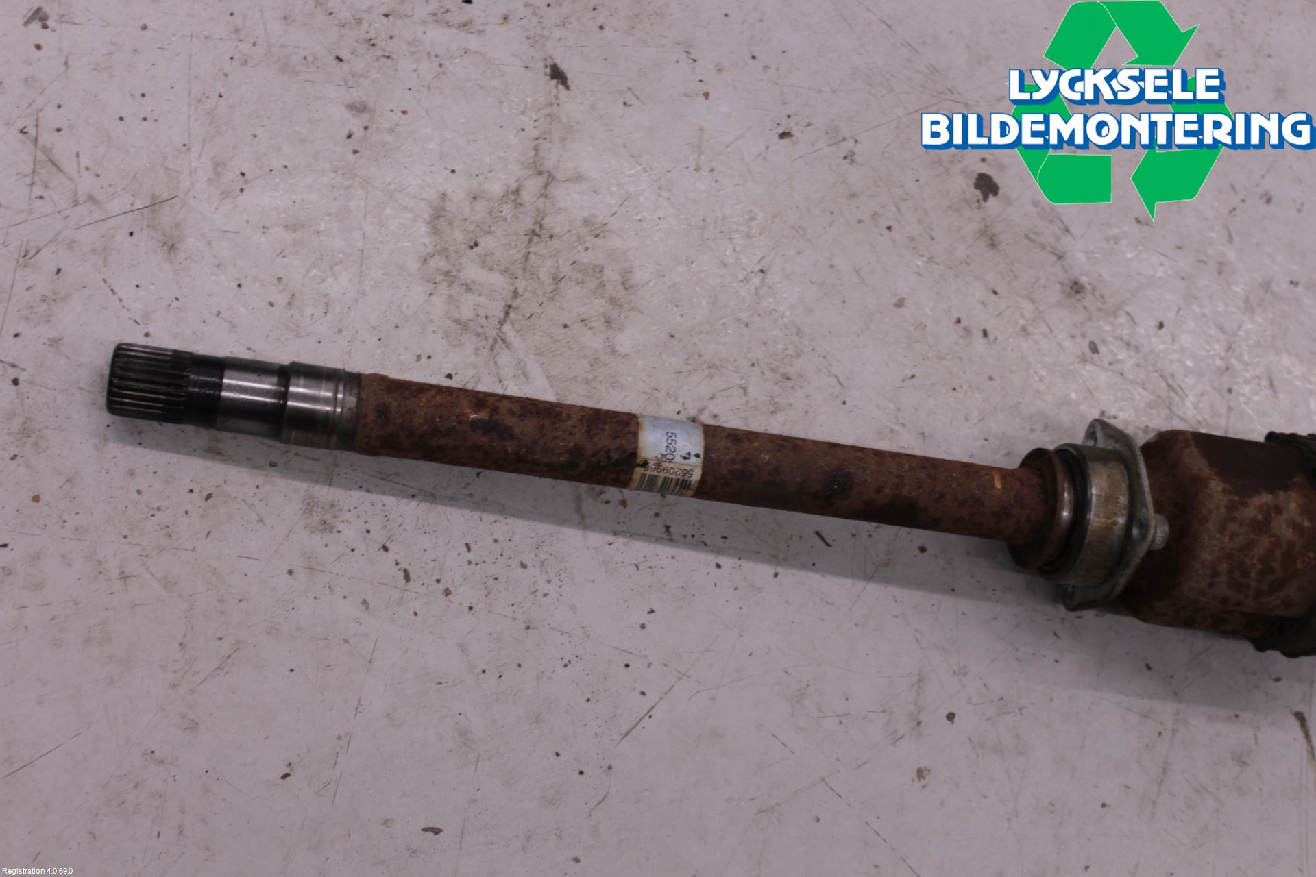 Opel COMBO D 12-18 Drivaxel Fram Höger