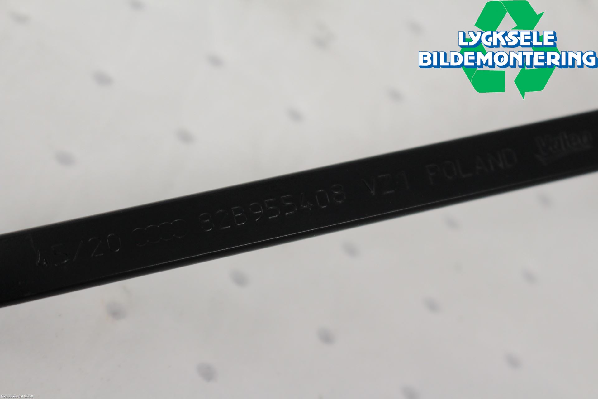 Audi A1 19- Torkararm Armar Vindruta