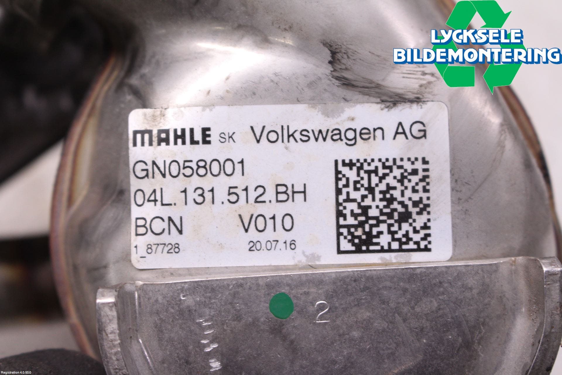 Skoda SUPERB 16-24 Avgaskylare