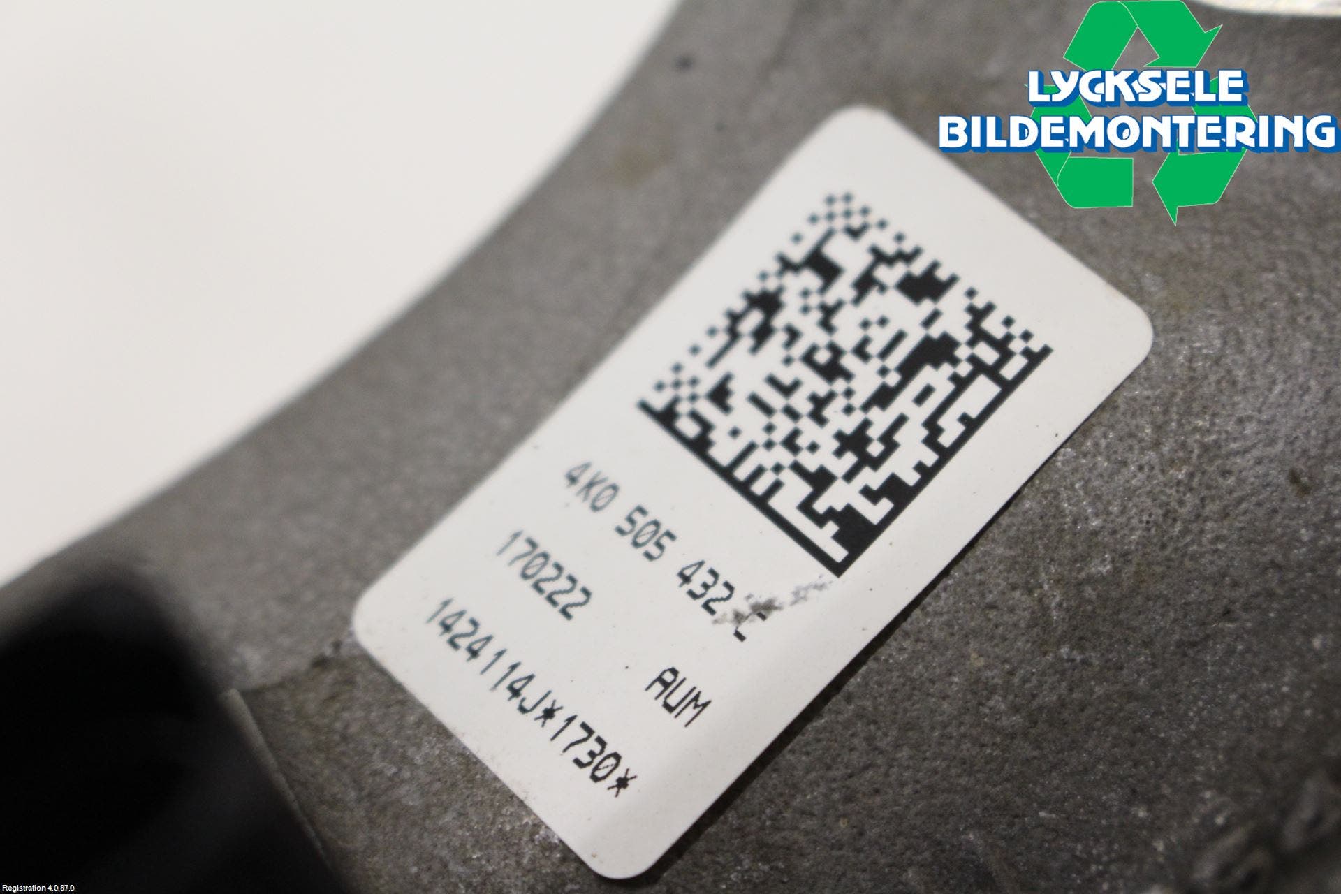 Audi A6 F2/C8 19- Hjullagerhus Bak Hö