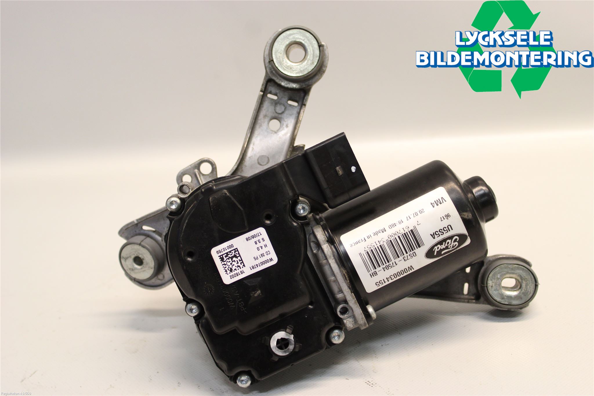 Ford MONDEO 15-22 Torkarmotor Vindruta