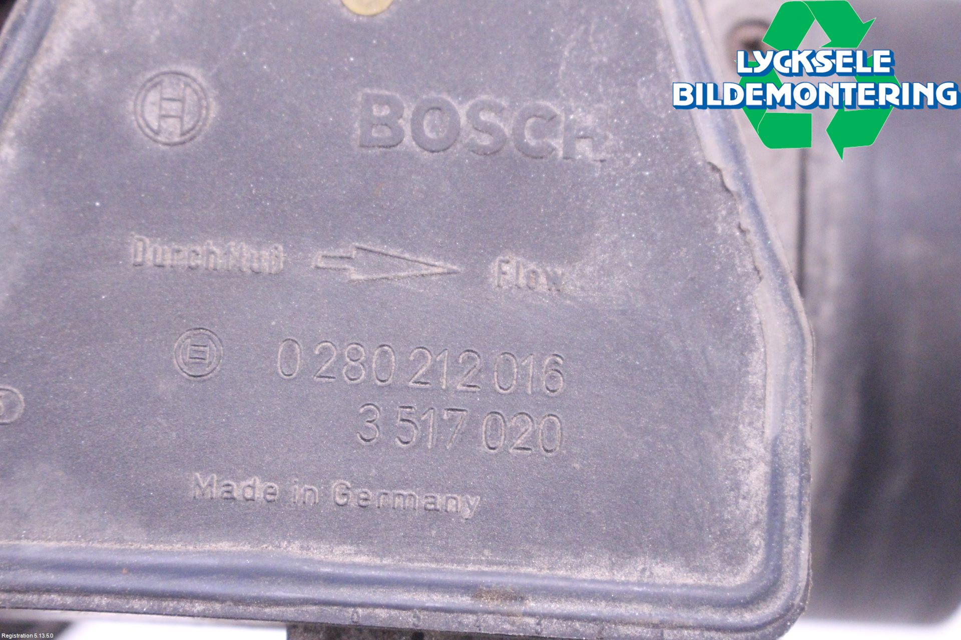 Volvo 740 88-92 Injluftmassamätare