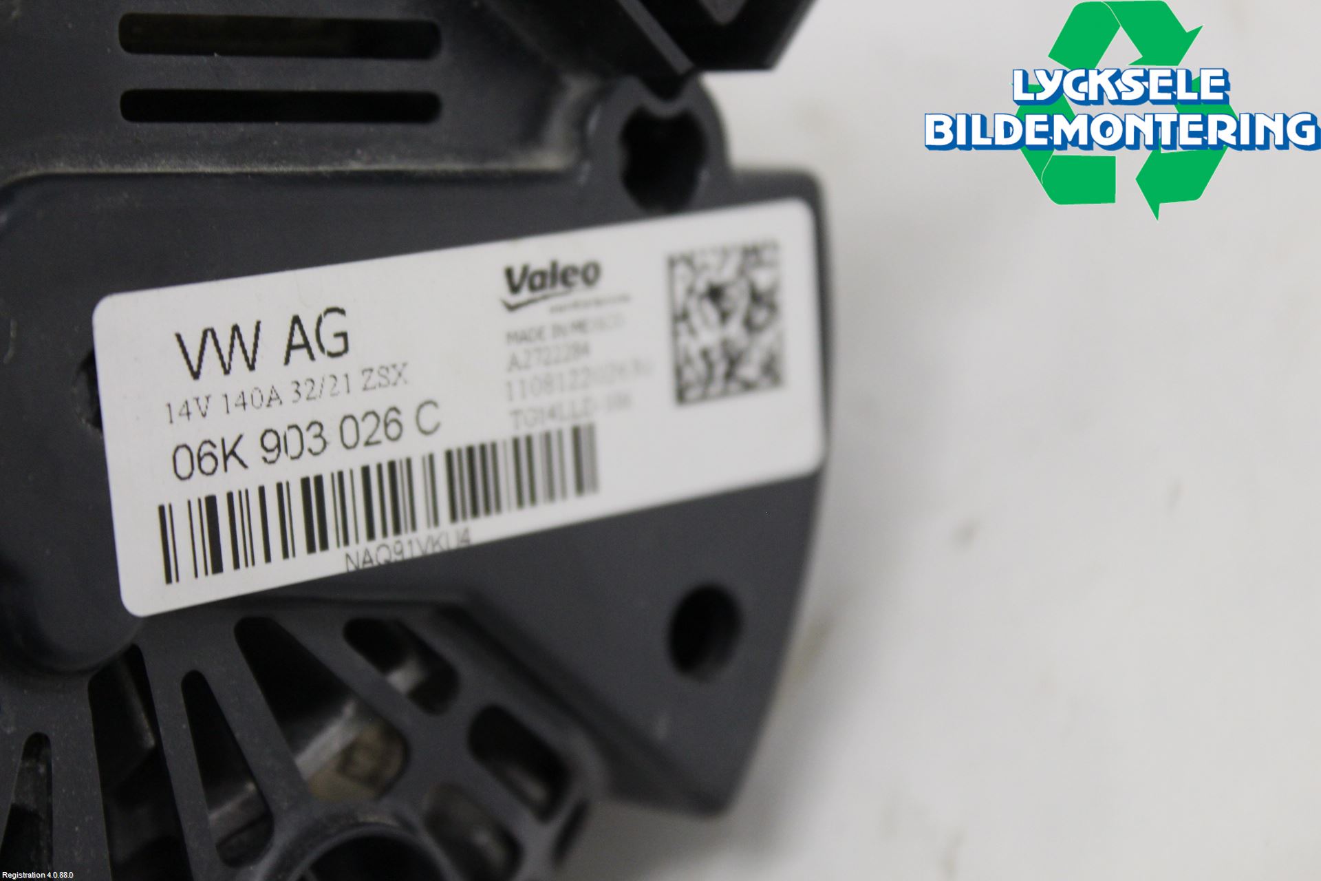 Volkswagen VW TIGUAN 16-24 Generator