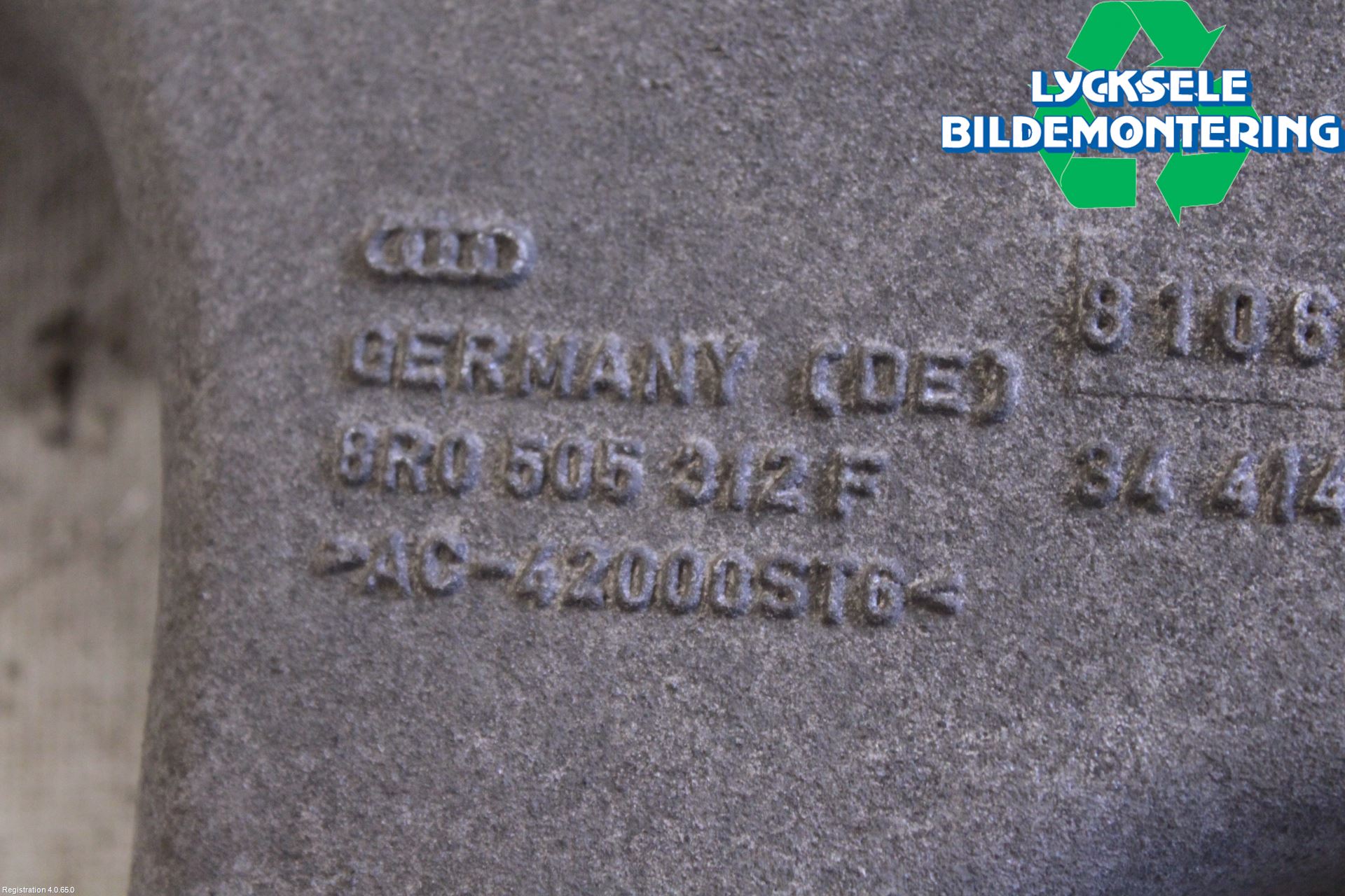 Audi A6 ALLROAD 12-18 Bärarm Bak Höger