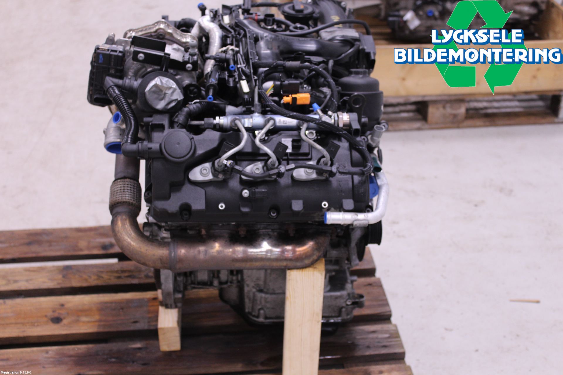 Volkswagen VW TOUAREG 7P 11-18 Motor Diesel