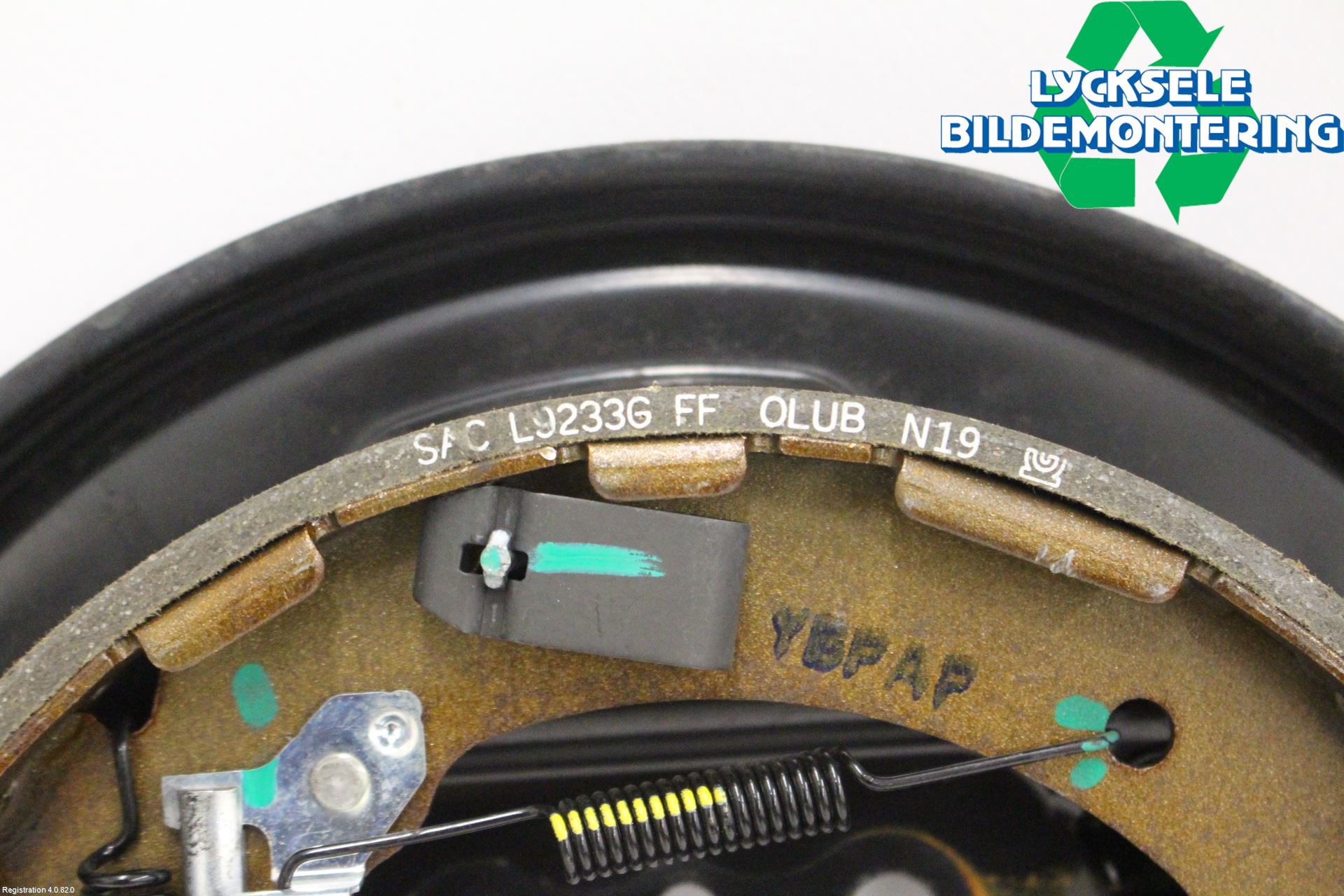 Kia RIO 17- Bromsback Trumbroms