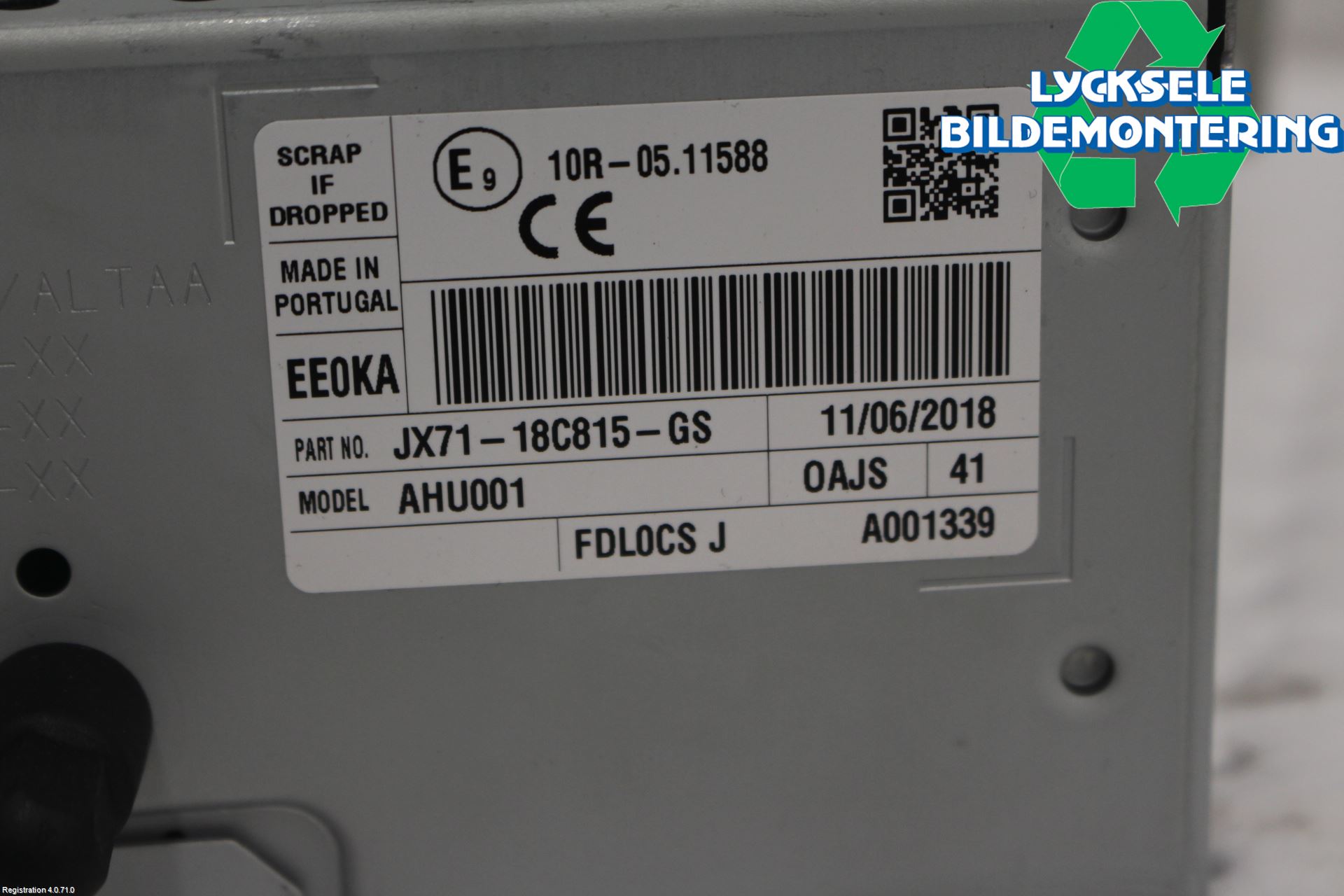 Ford FOCUS 19- Cd Radio - Multimediapanel