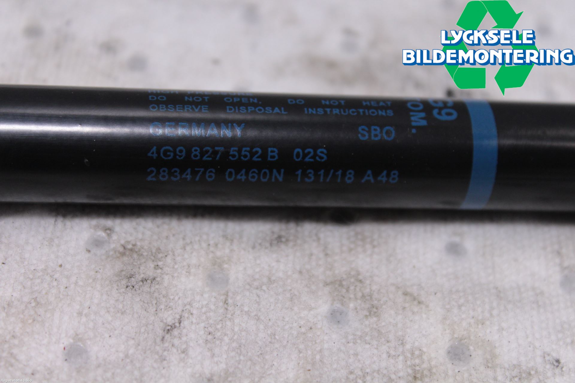 Audi A6 ALLROAD 12-18 Gasfjäder Baklucka