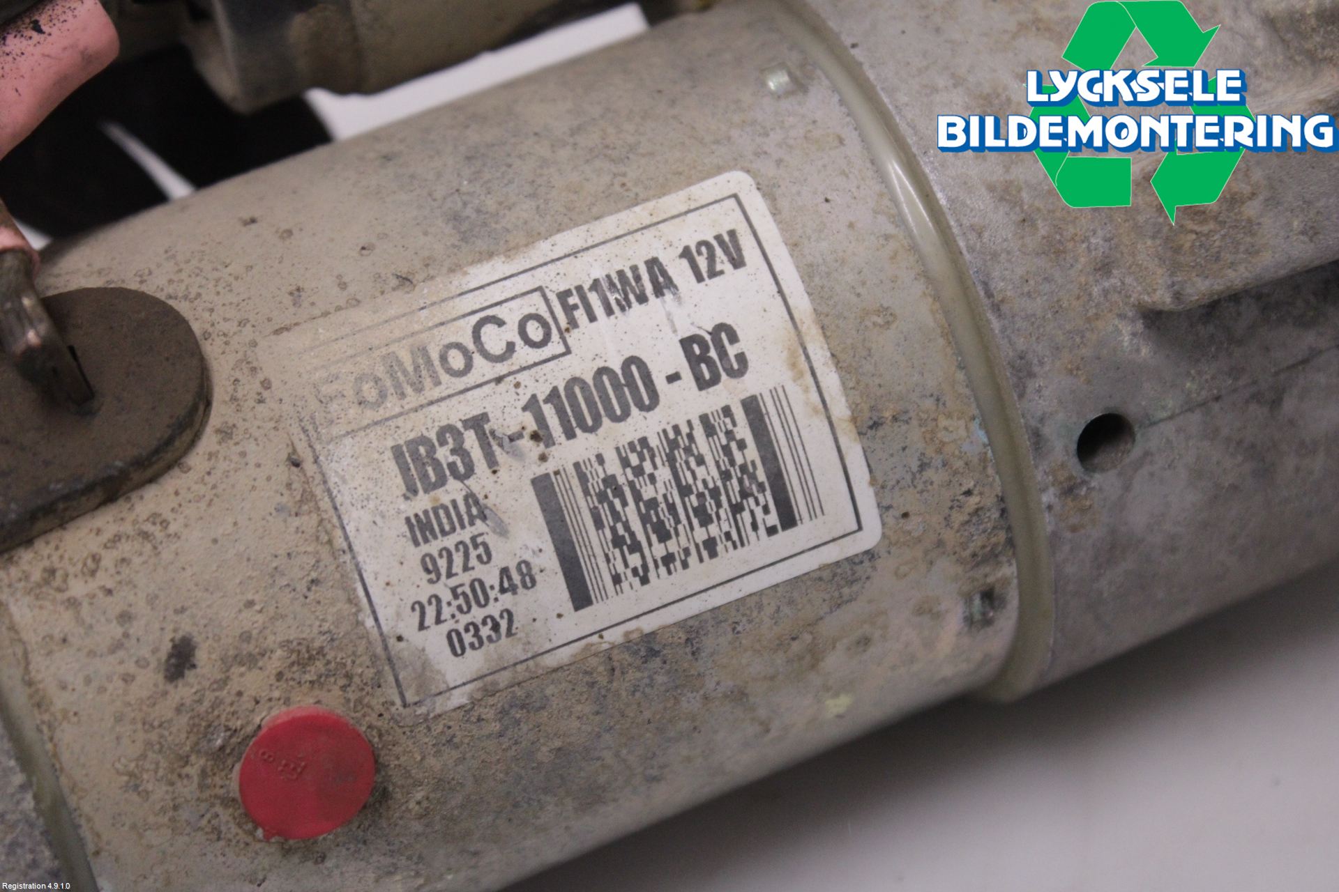 Ford RANGER EU 12-23 Startmotor Diesel