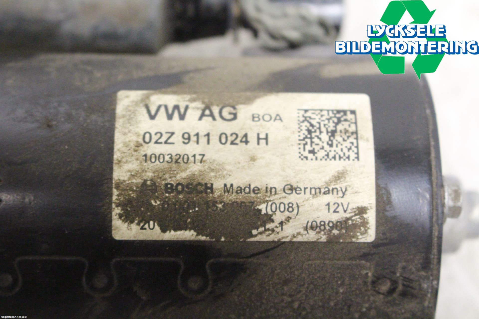 Volkswagen VW CADDY 16-20 Startmotor Diesel