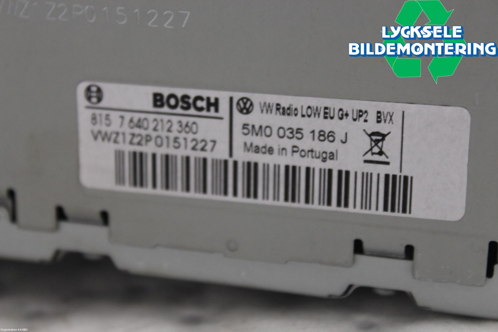 Volkswagen VW POLO 10-17 Cd Radio - Multimediapanel