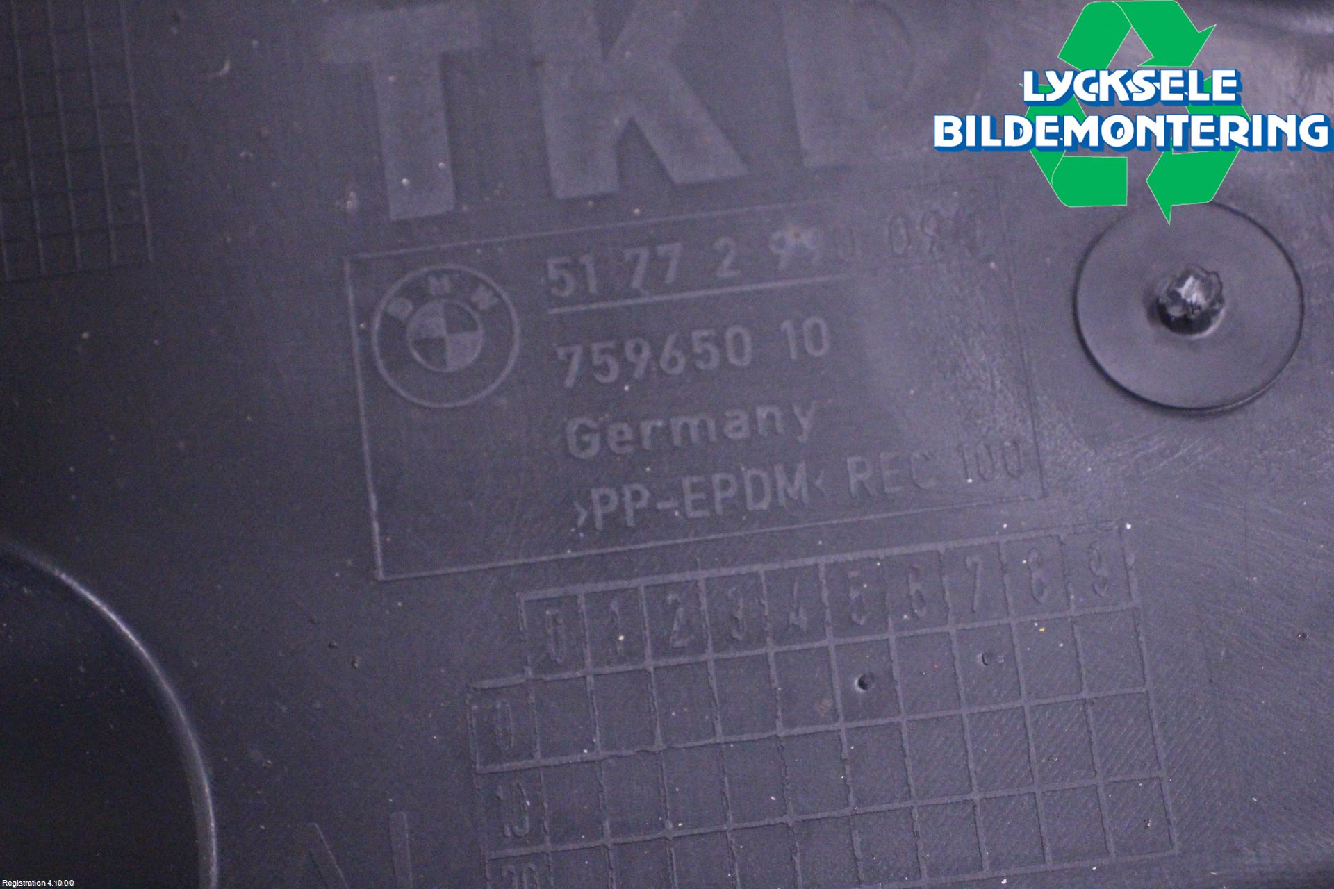 BMW X1 E84 10-15 Skärm Inner