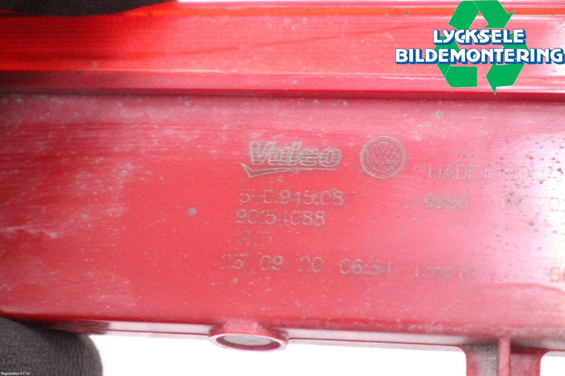 Volkswagen VW ID.3 21- Bromsljus Bakruta