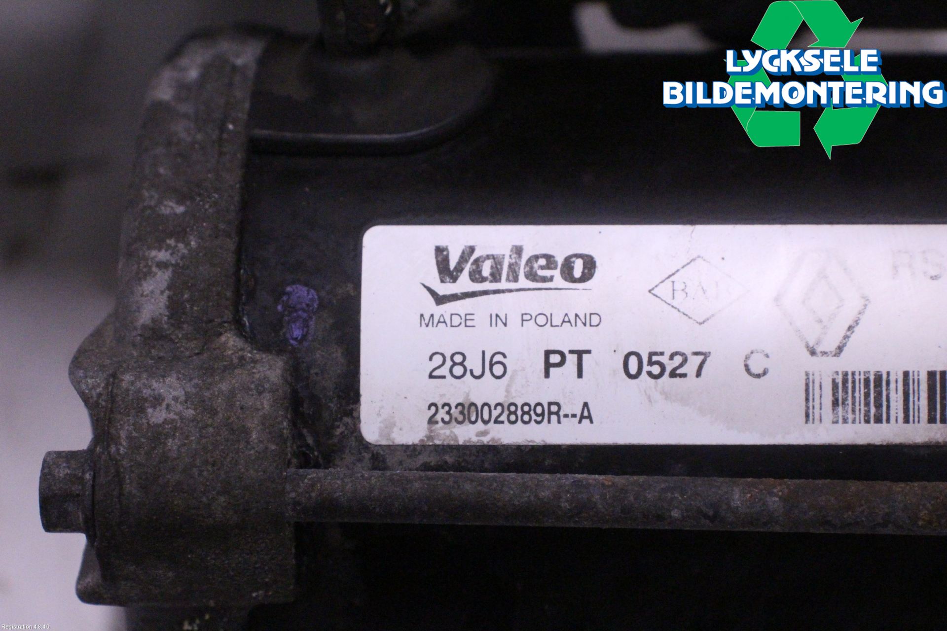 Renault TRAFIC/E-TECH 15- Startmotor Diesel