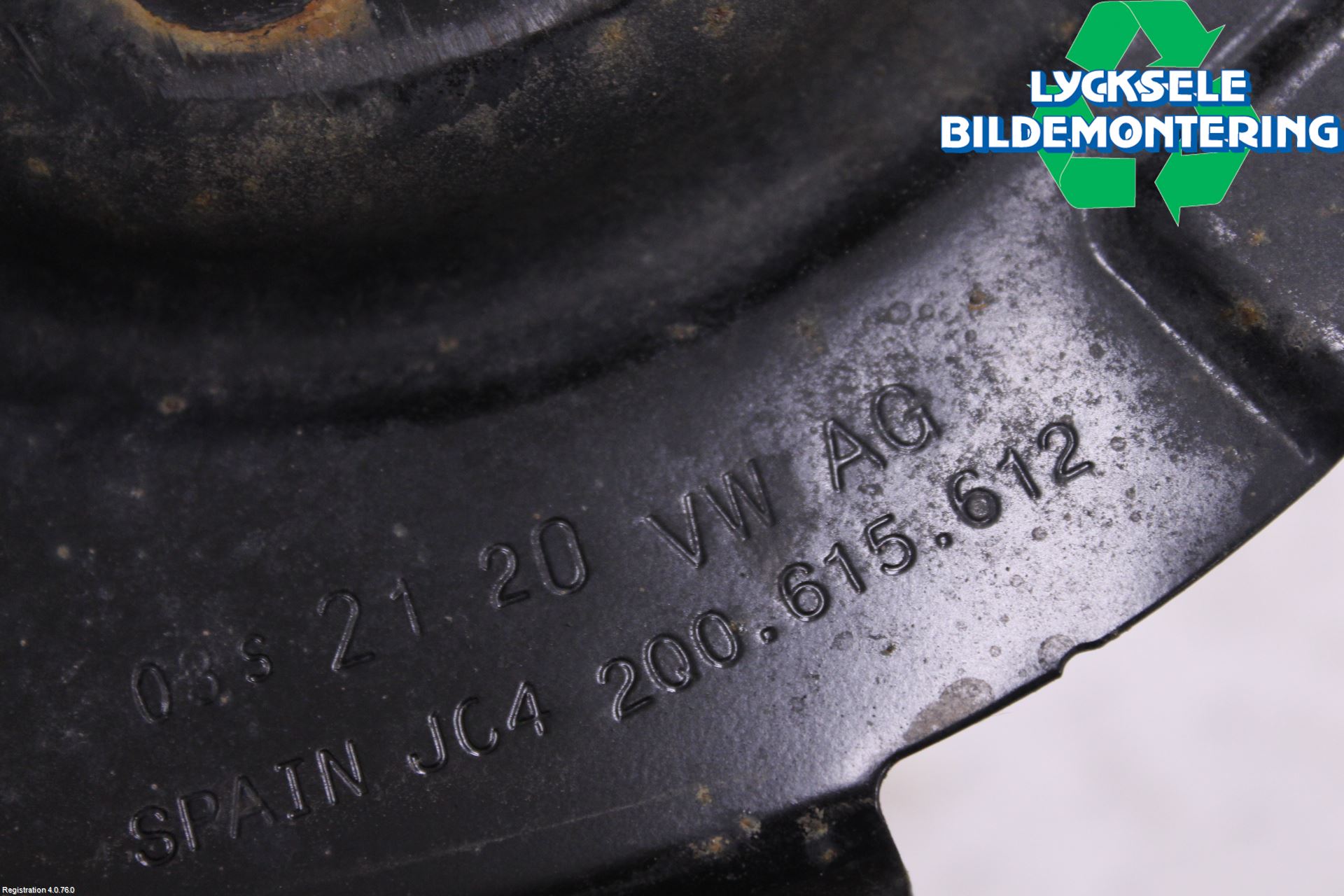 Skoda SCALA 19- Bromssköld Bak