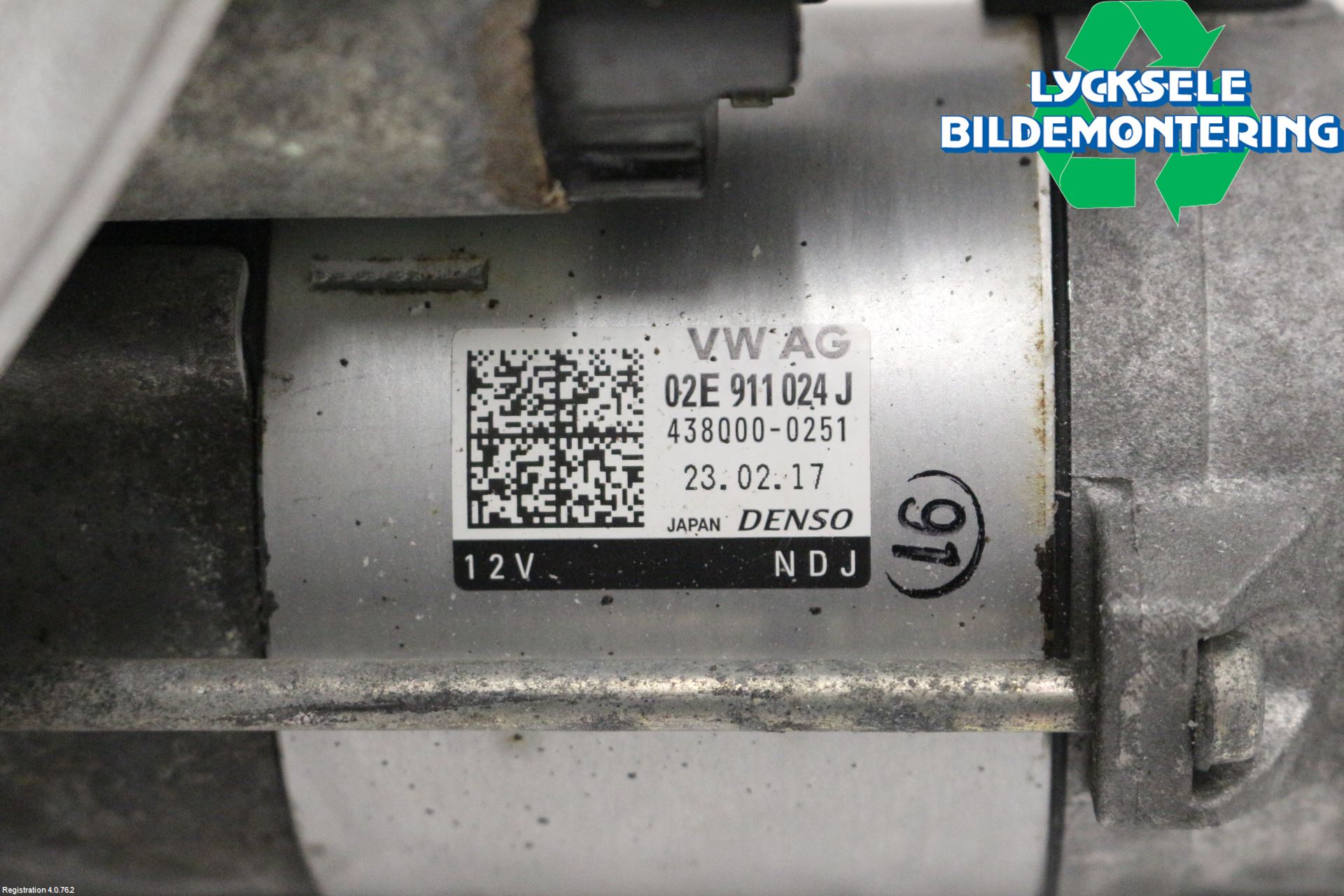 Skoda OCTAVIA (5E) 13-20 Startmotor Diesel
