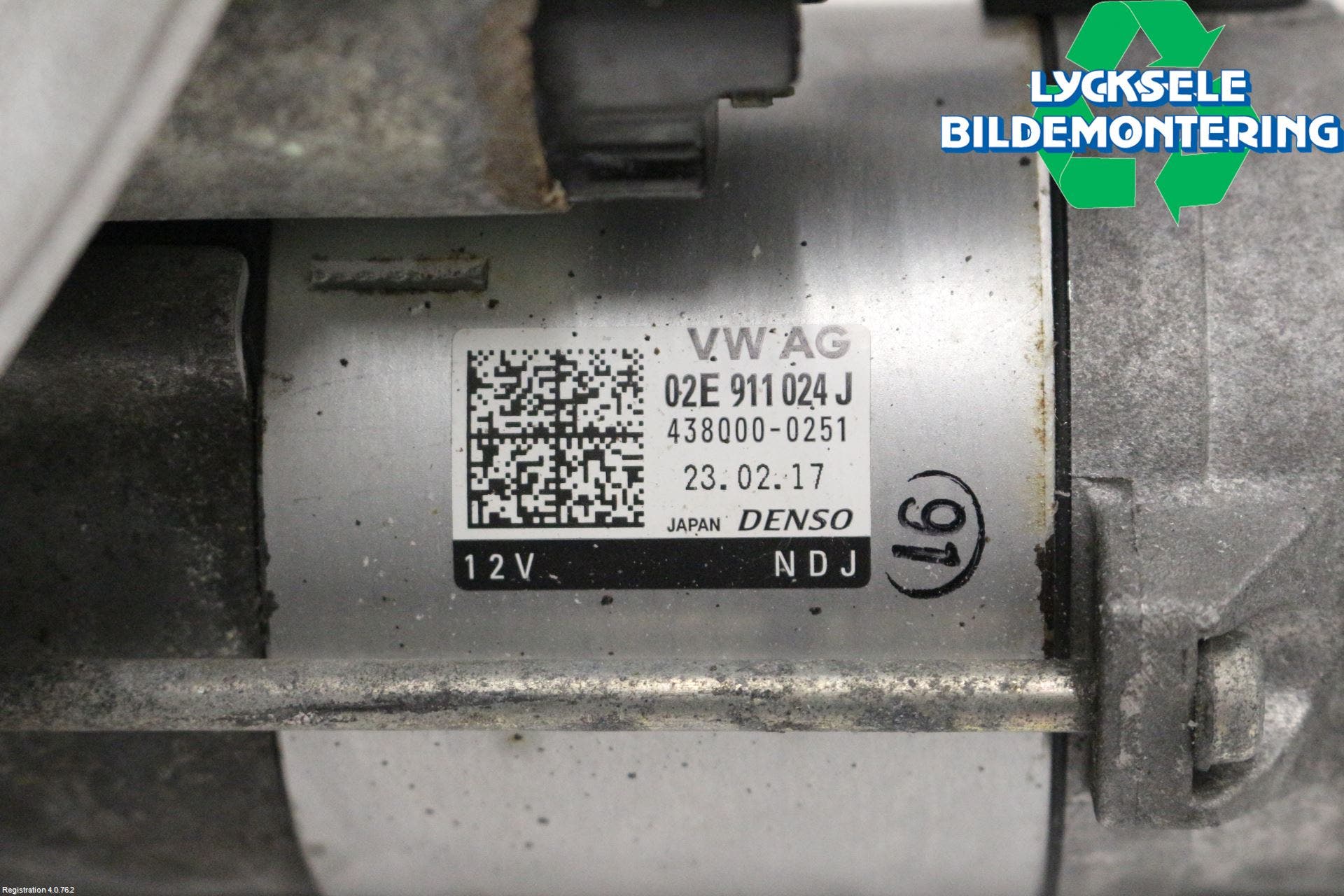 Skoda OCTAVIA (5E) 13-20 Startmotor Diesel