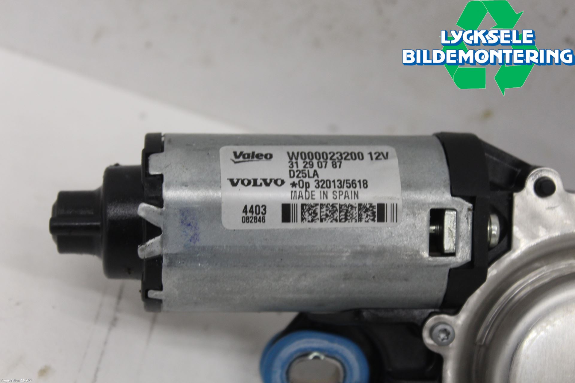 Volvo V70 14-16 Torkarmotor Baklucka