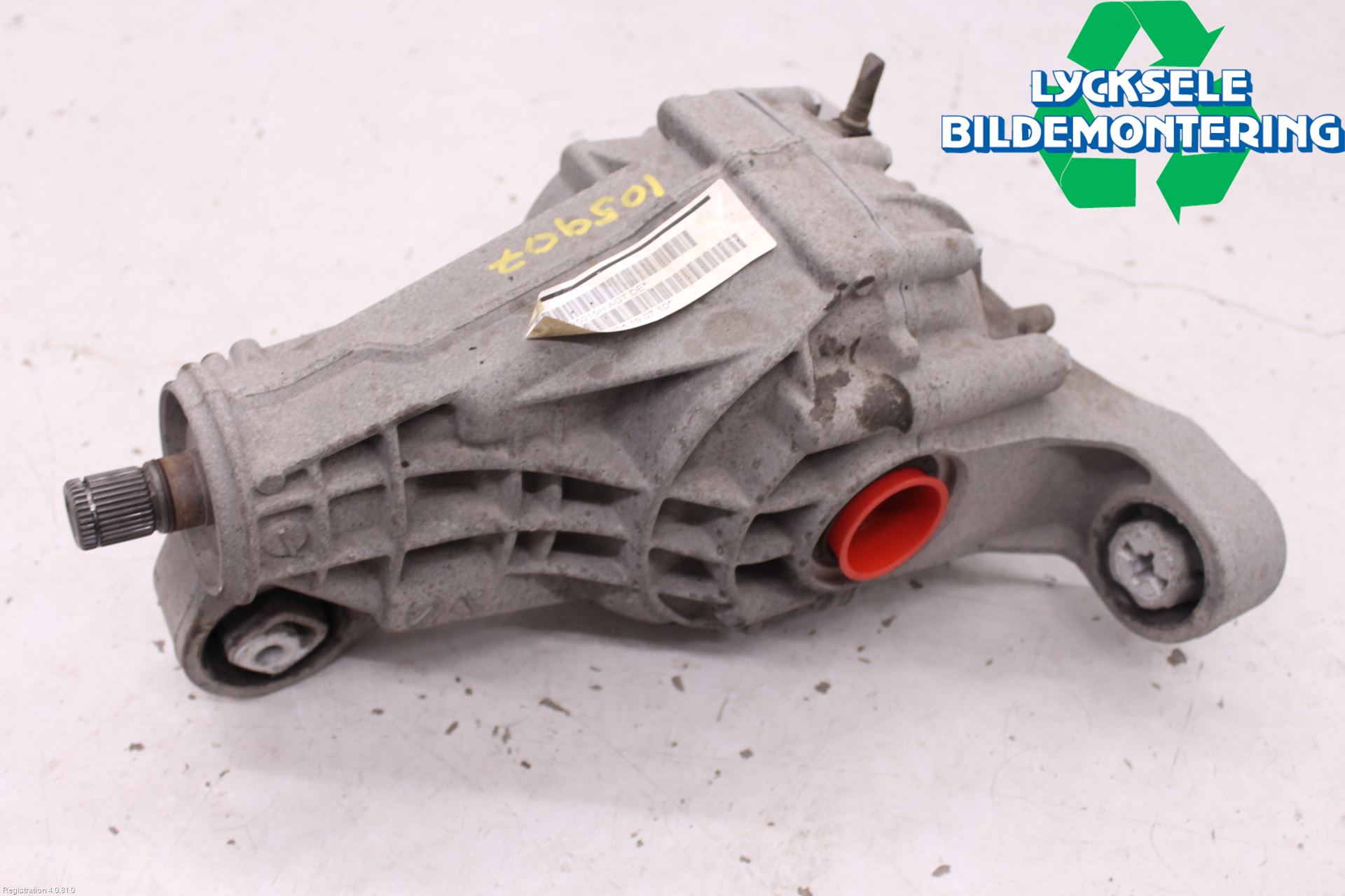 Volkswagen VW TOUAREG 7L 03-10 Bakväxel-Diff