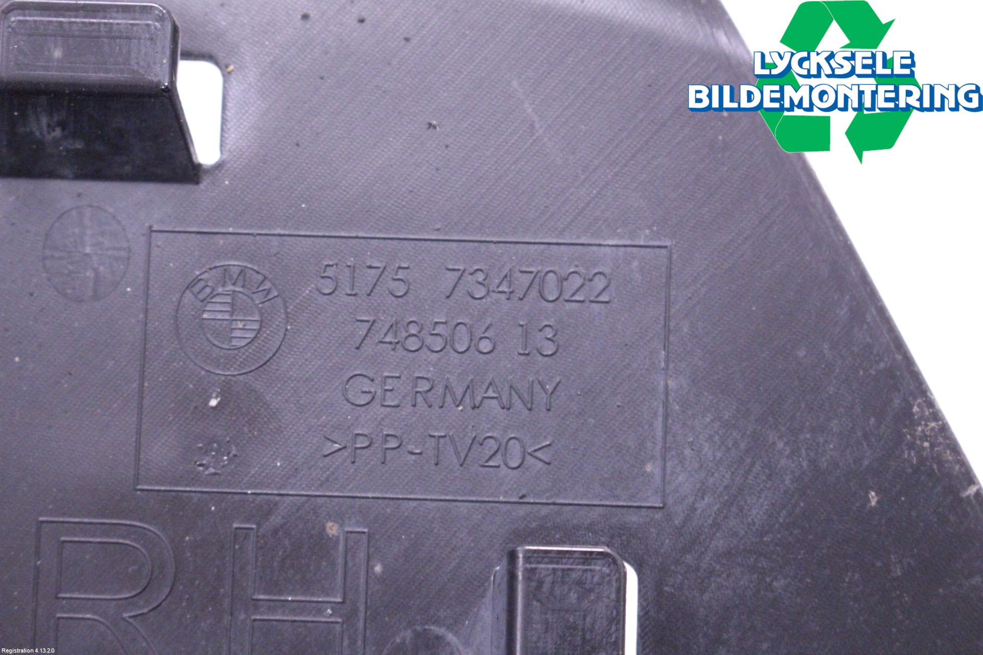 BMW 5 G30/G31/F90 17-23 Täckplast Front