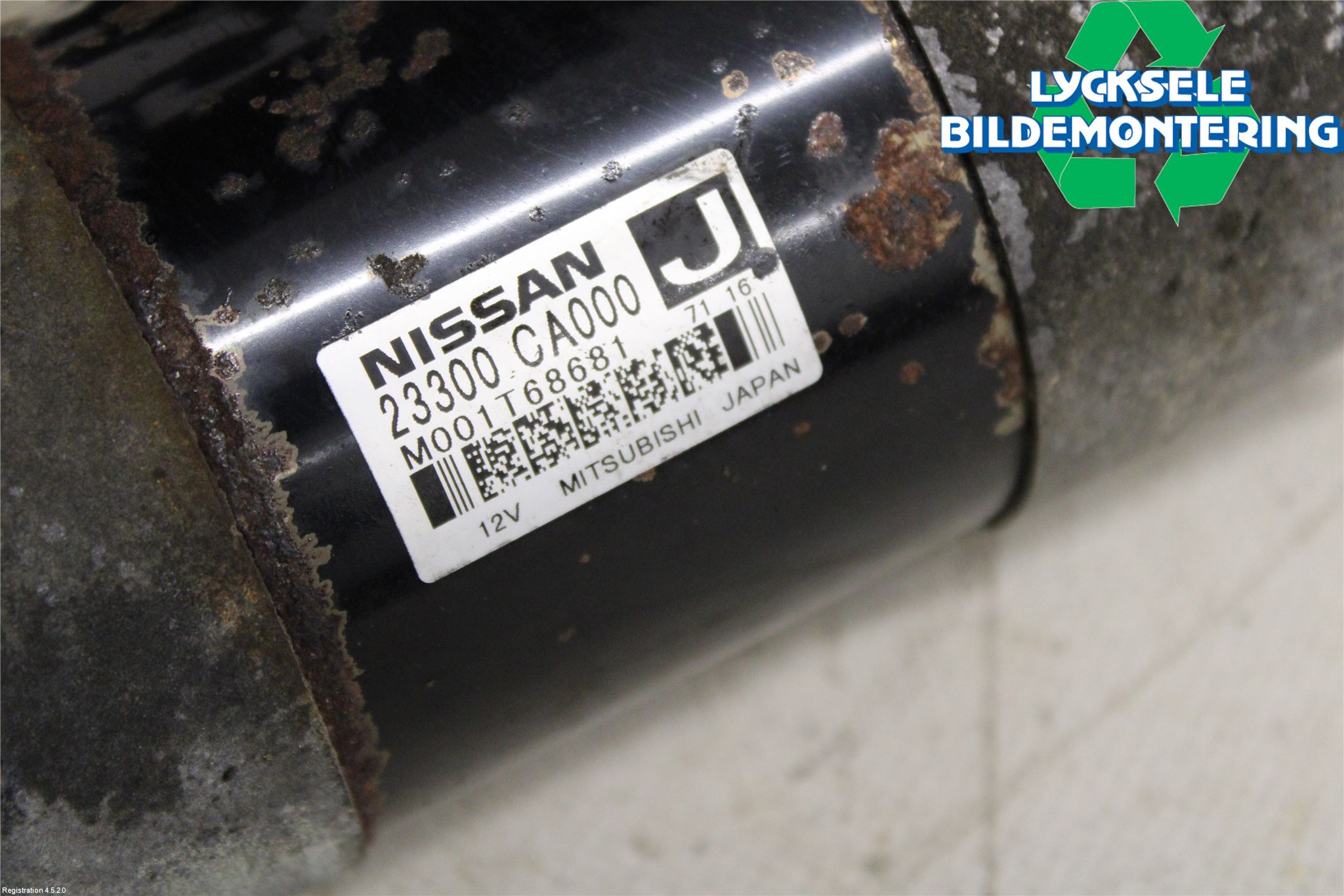 Nissan MURANO    02-08 Startmotor